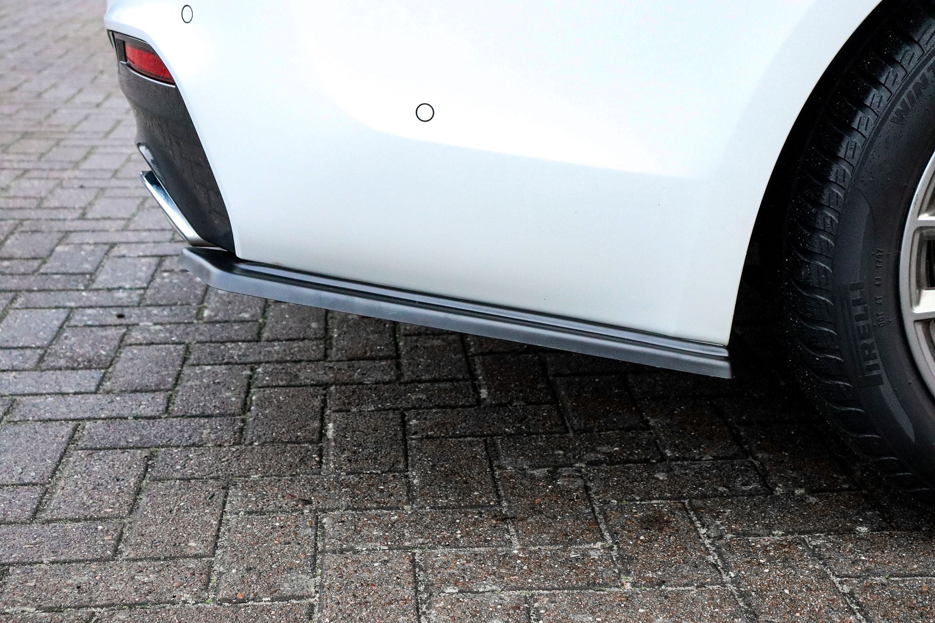 Heckansatz Seitenteile aus ABS passend für BMW 5er G30 G31 mit M-Paket