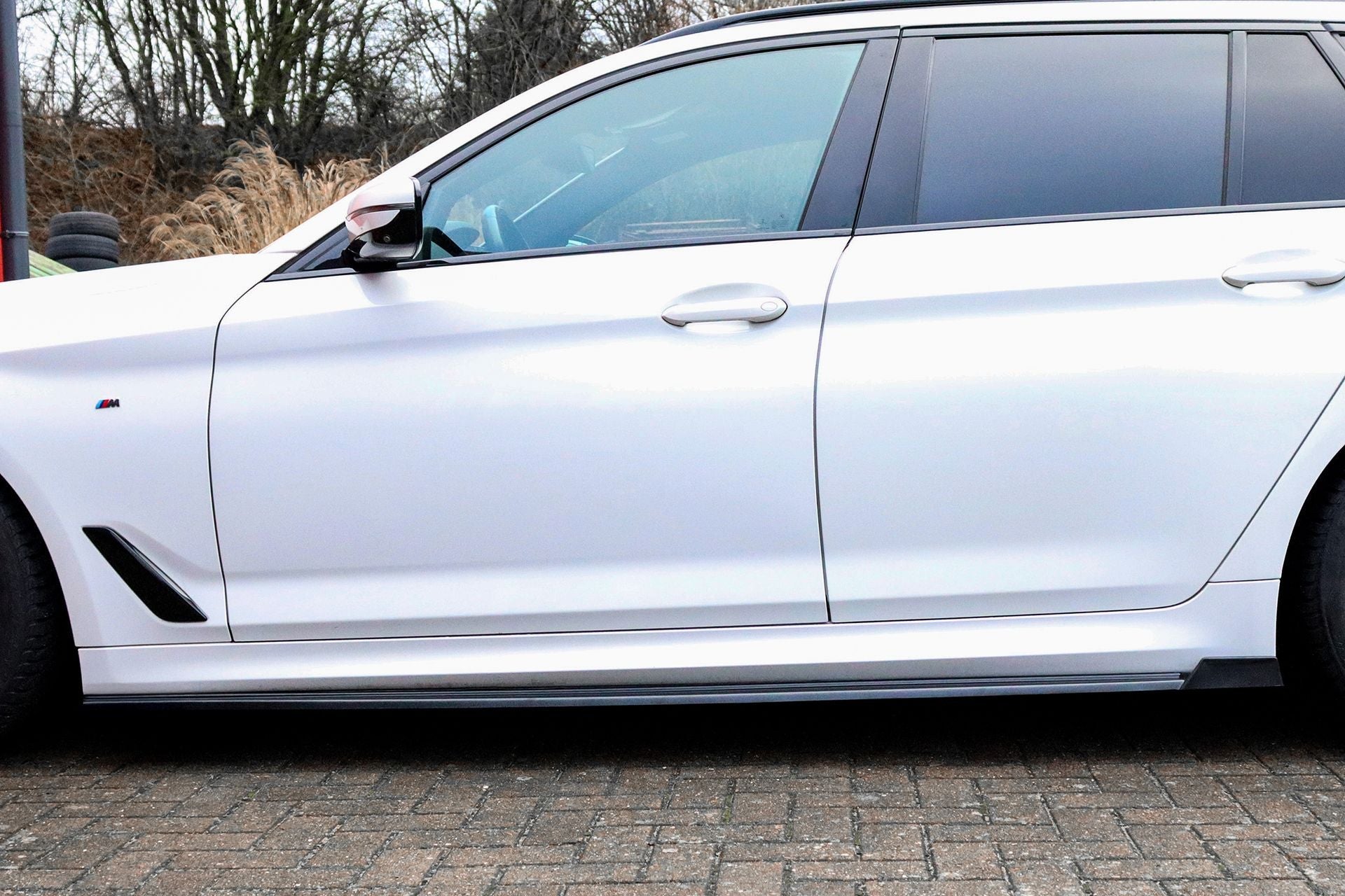 Seitenschweller mit Wings hinten passend für BMW 5er G30 G31 mit M-Paket