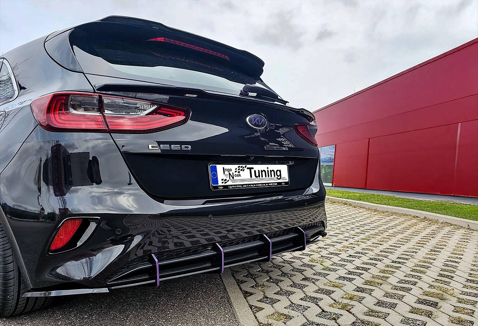 Heckdiffusor Diffusor passend für Kia Ceed STandard