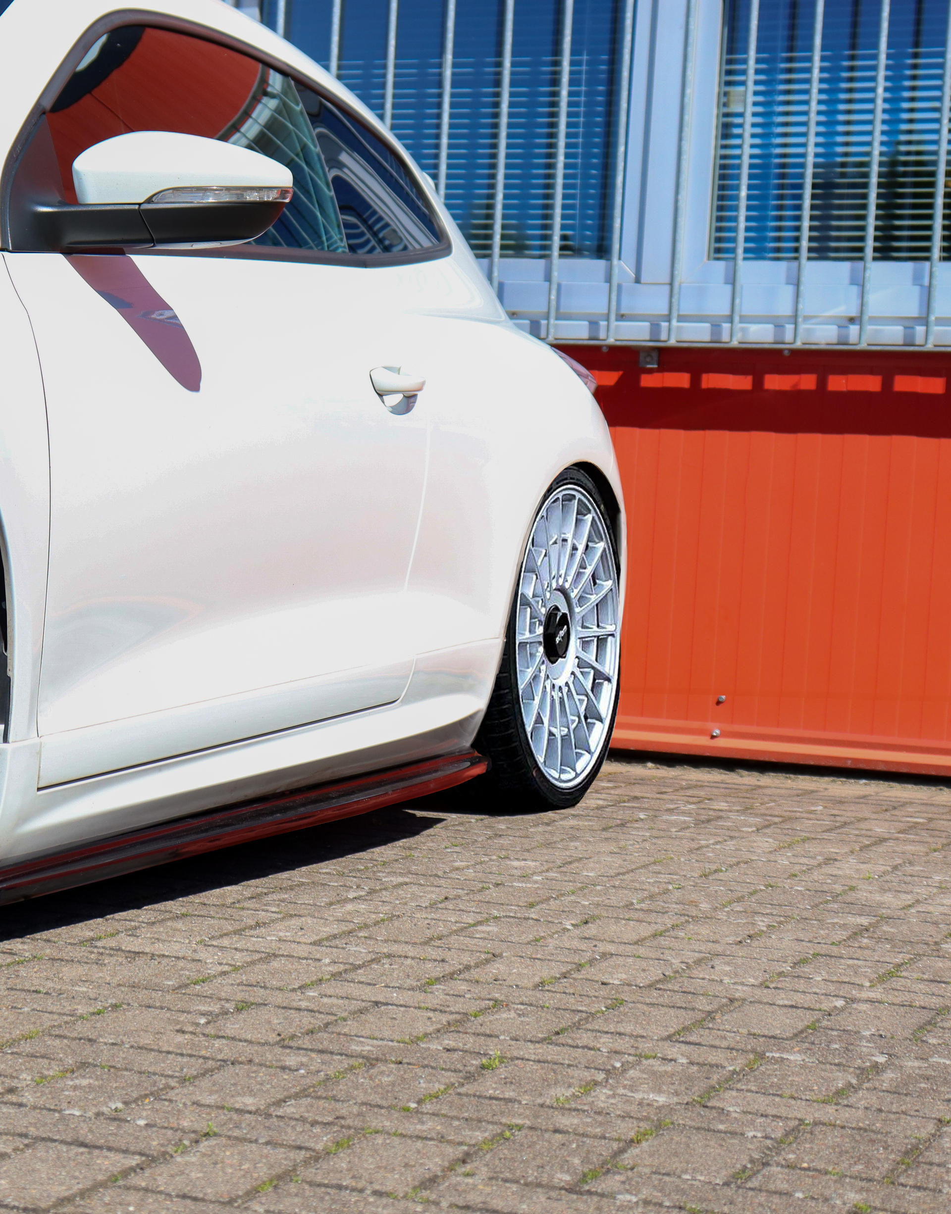 Cup Seitenschweller aus ABS passend für VW Scirocco 3 mit R-Line