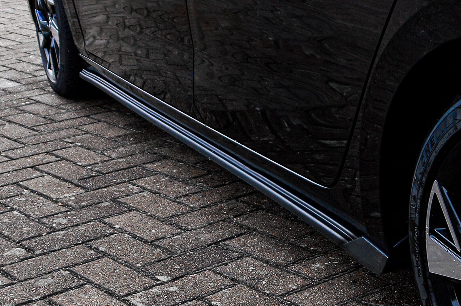 Cup Seitenschweller aus ABS mit Wing hinten passend für Opel Astra L