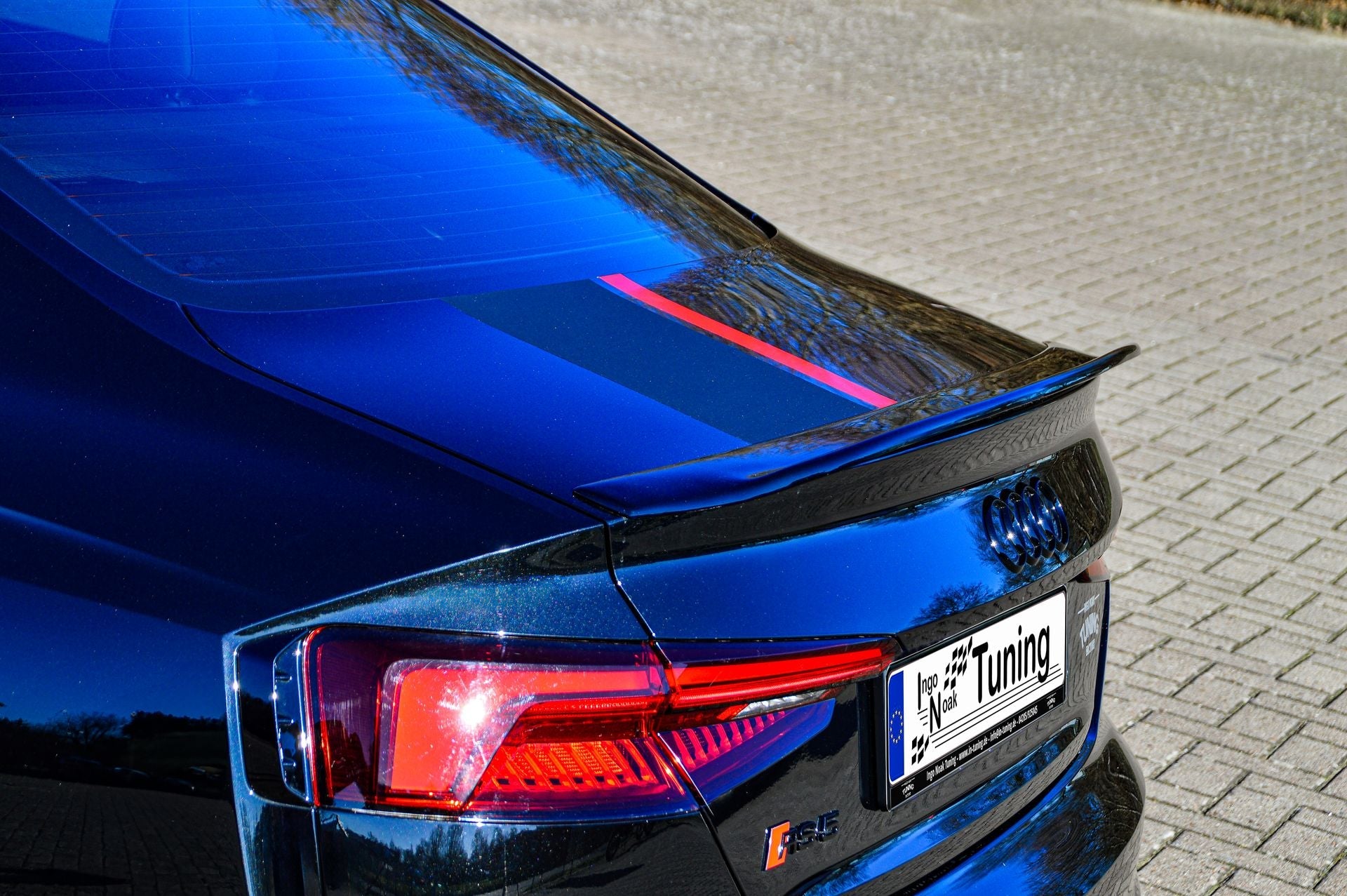 Heckspoiler Abrisskante aus ABS passend für Audi RS5 B9 F5
