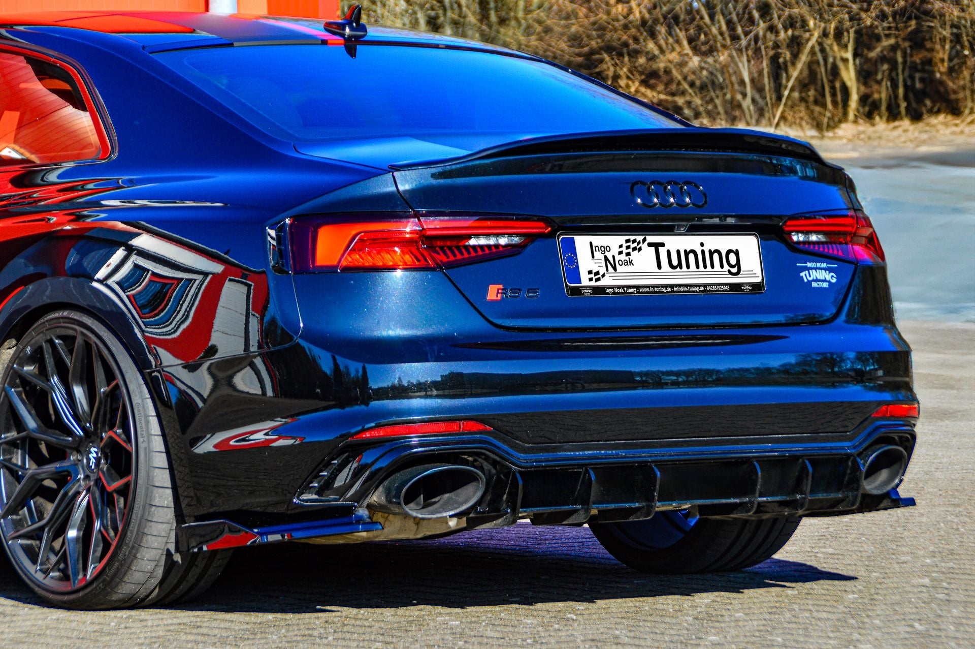 Heckspoiler Abrisskante aus ABS passend für Audi RS5 B9 F5