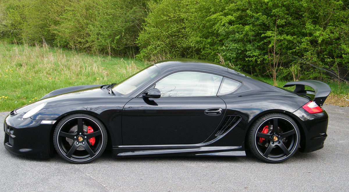 Seitenschweller Schweller aus GFK passend für Porsche Cayman Boxster 987