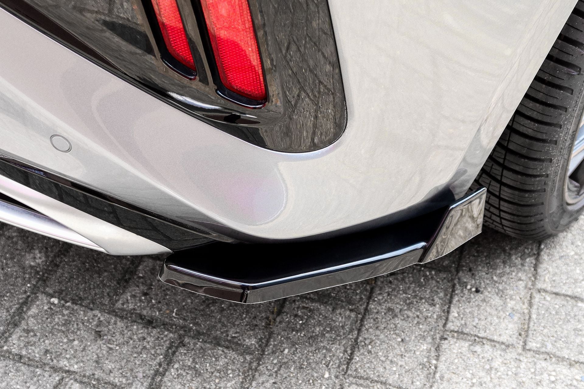 Heckansatz Seitenteile aus ABS mit seitlichem Wing passend für Kia Ceed SK