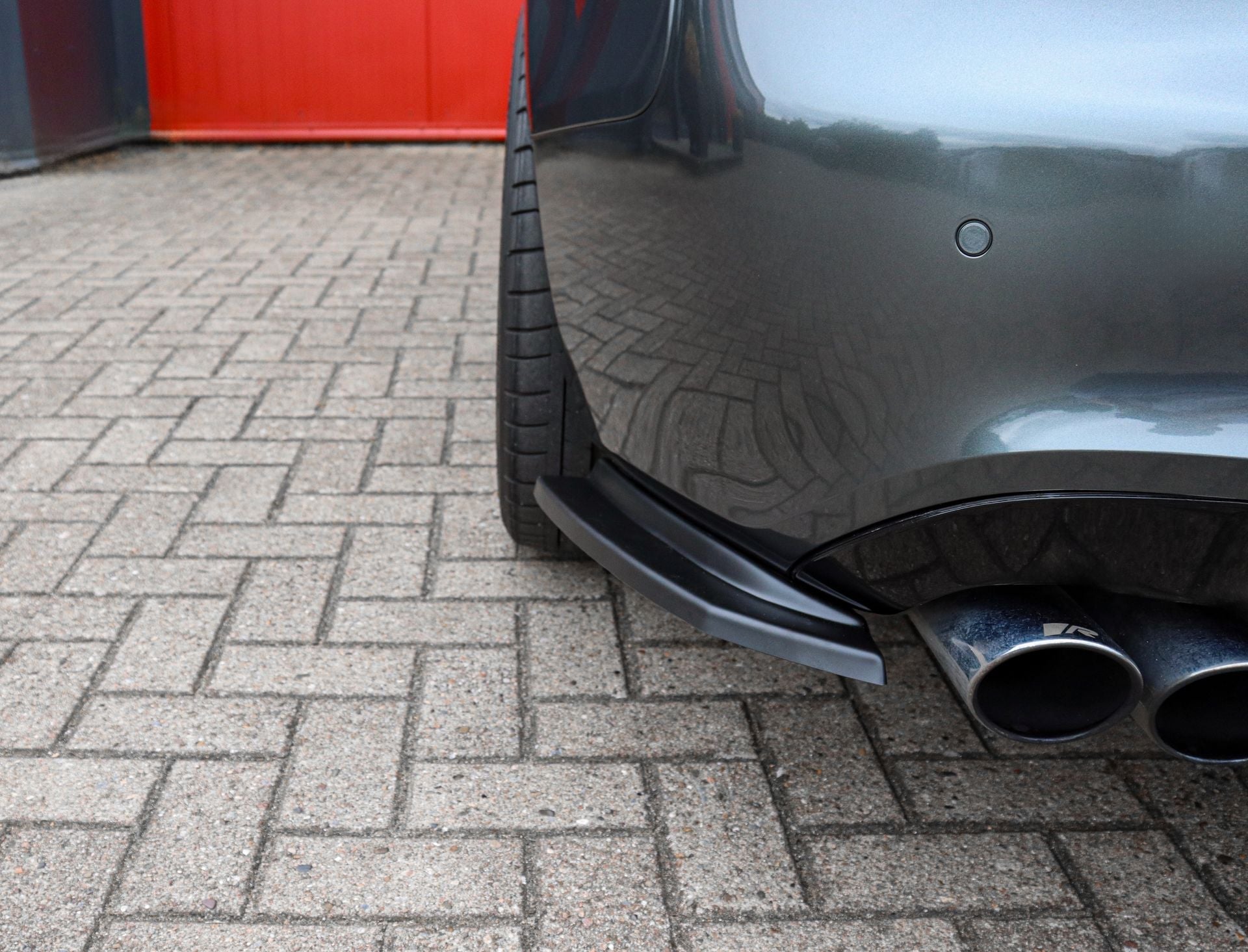 Heckansatz Seitenteile aus ABS passend für Audi A5 B8 nur für Cabrio/Coupe