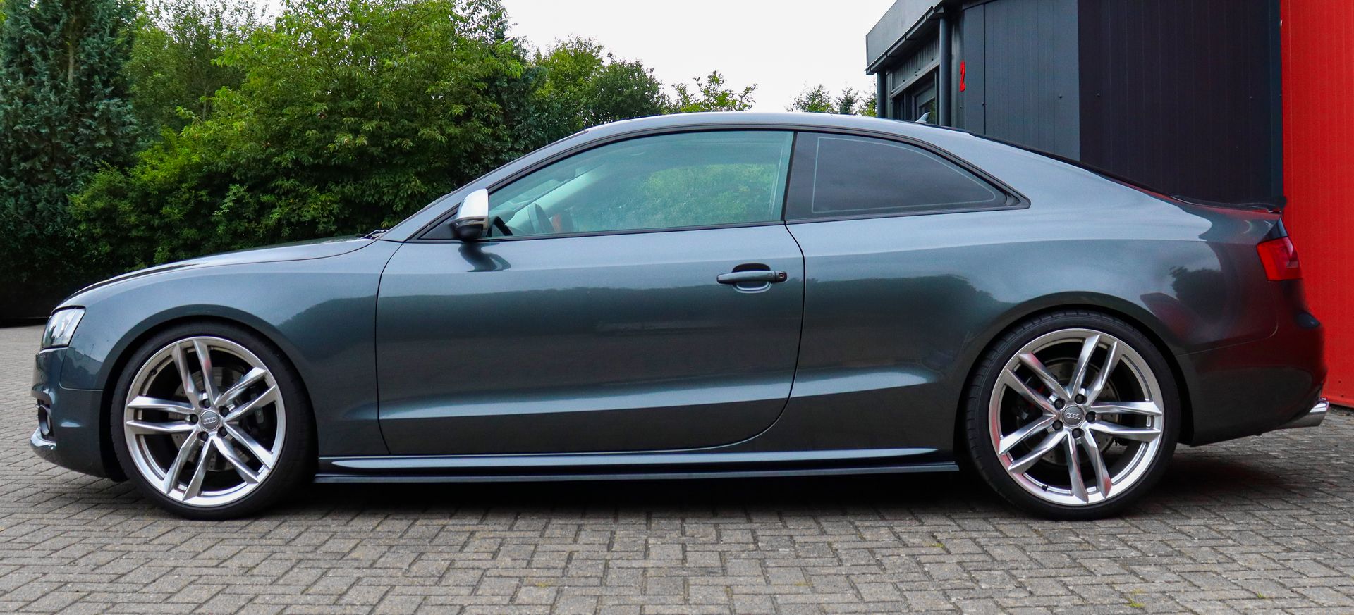 Cup Seitenschweller aus ABS passend für Audi S5 B8
