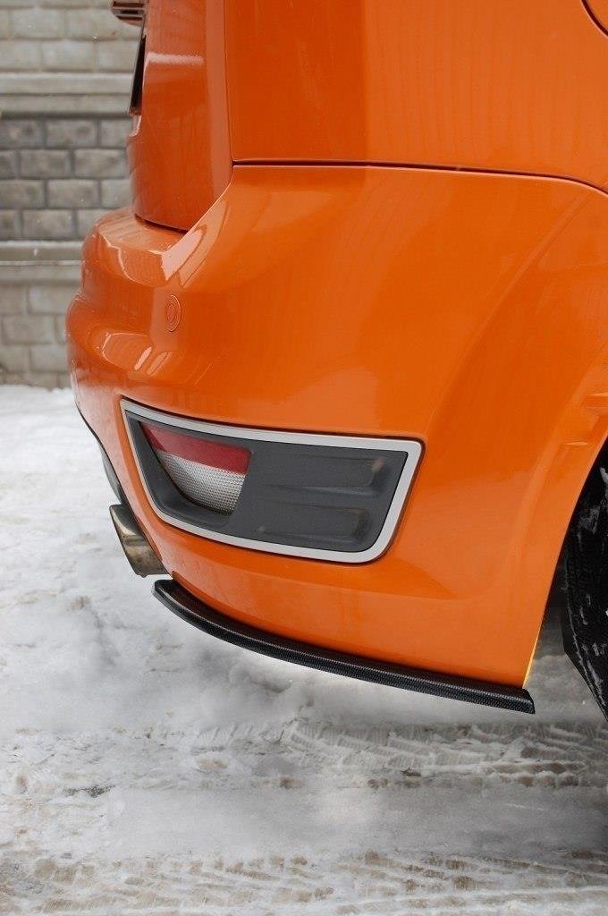 Heck Ansatz Flaps Diffusor für Ford Focus ST Mk2
