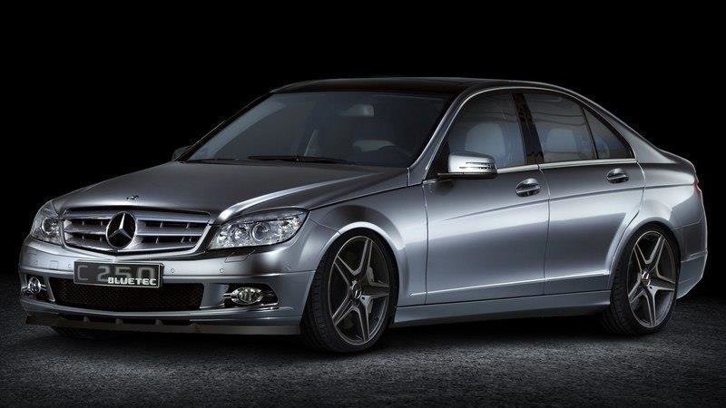 Frontlippe für MERCEDES C-KLASSE W204 VORFACELIFT