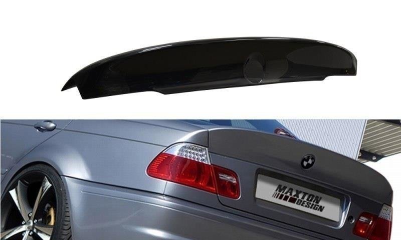 Heckspoiler / KOFFERRAUMDECKEL Erweiterung für BMW 3er E46 - 4 TÜRER LIMOUSINE < M3 CSL LOOK >