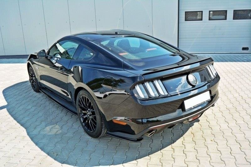Heck Ansatz Flaps Diffusor für Ford Mustang GT Mk6