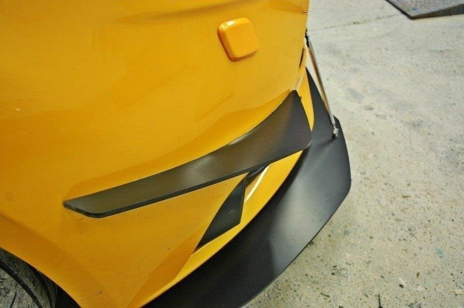 Canards (Stoßstangenflügel Vorne) für Ford Focus ST Mk3