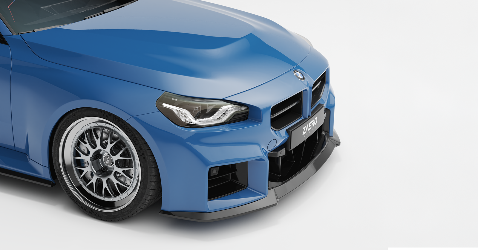Zaero Design Frontgrill passend für BMW M2 G87 – Front komplett