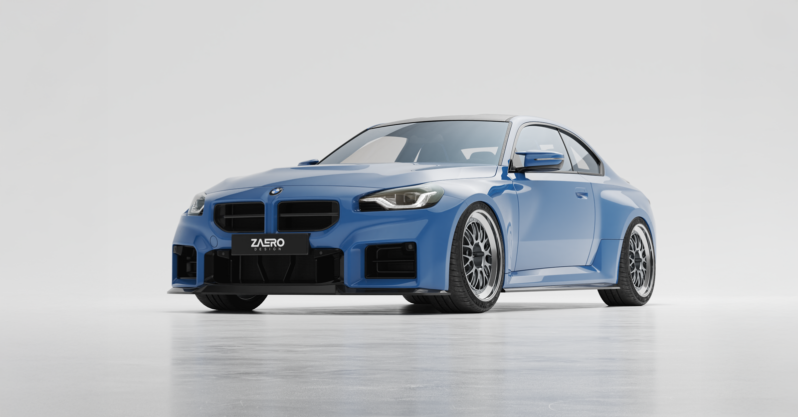 EVO-S Frontgrill passend für BMW M2 G87 in Glanzschwarz