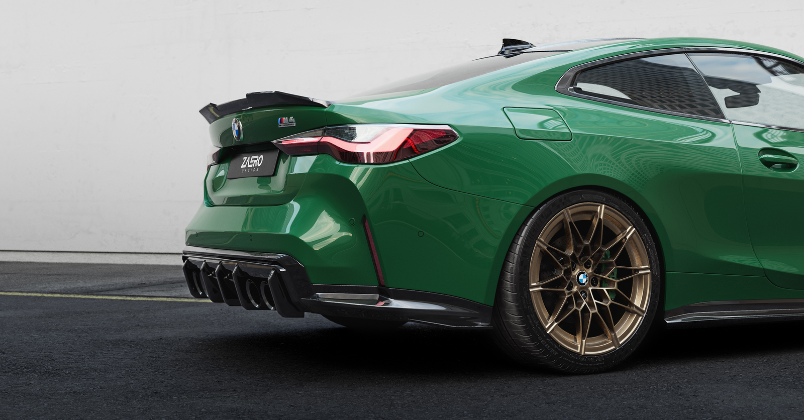 Diffusor-Erweiterung passend für BMW M4 G82 G83 – Heckdetail