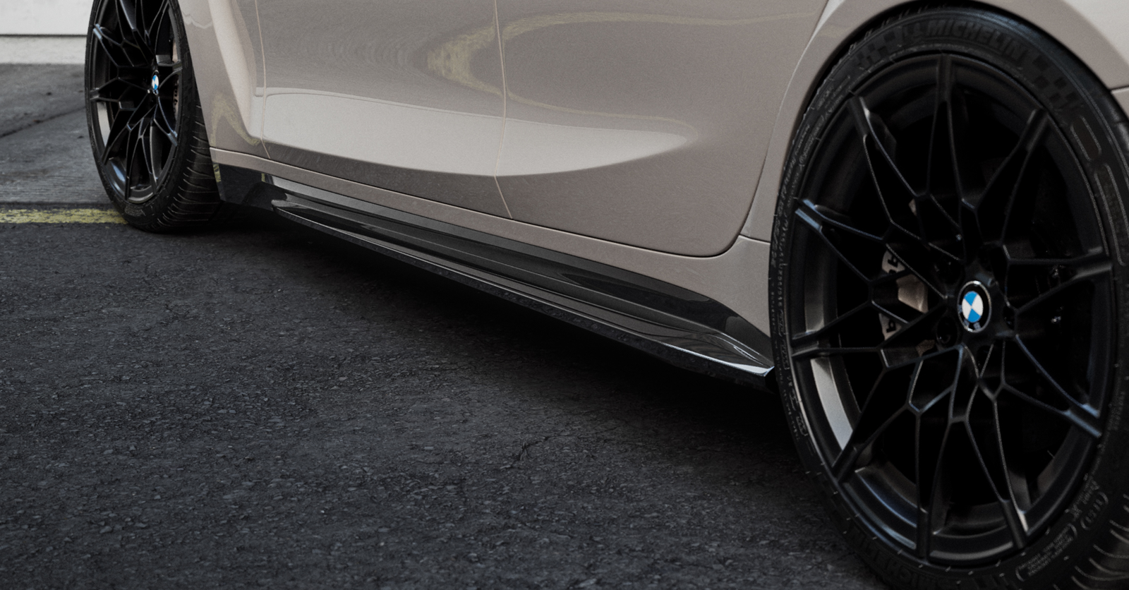 Zaero Seitenschweller passend für BMW M3 G80 G81 – Fahrzeugseite