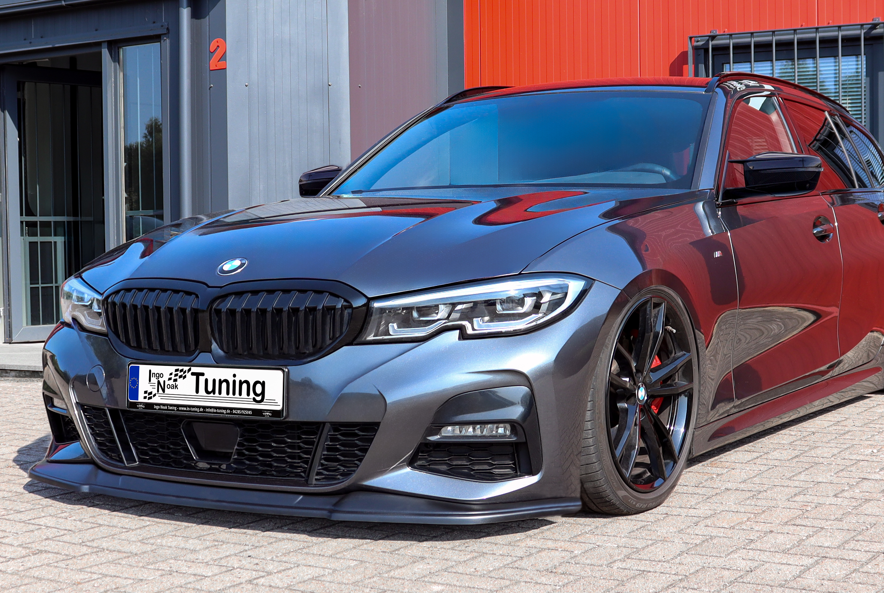 Frontspoiler Cuplippe aus ABS passend für BMW 3er G20 G21 M-Paket