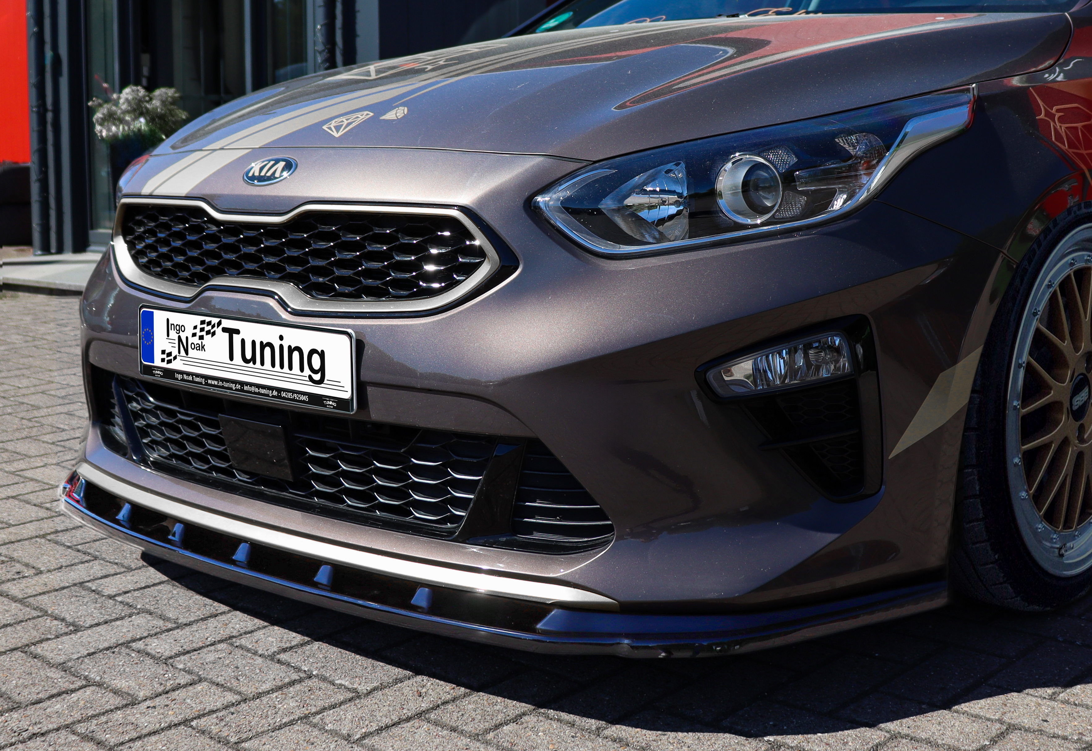 Cup Frontspoilerlippe passend für Kia Ceed CD Standard
