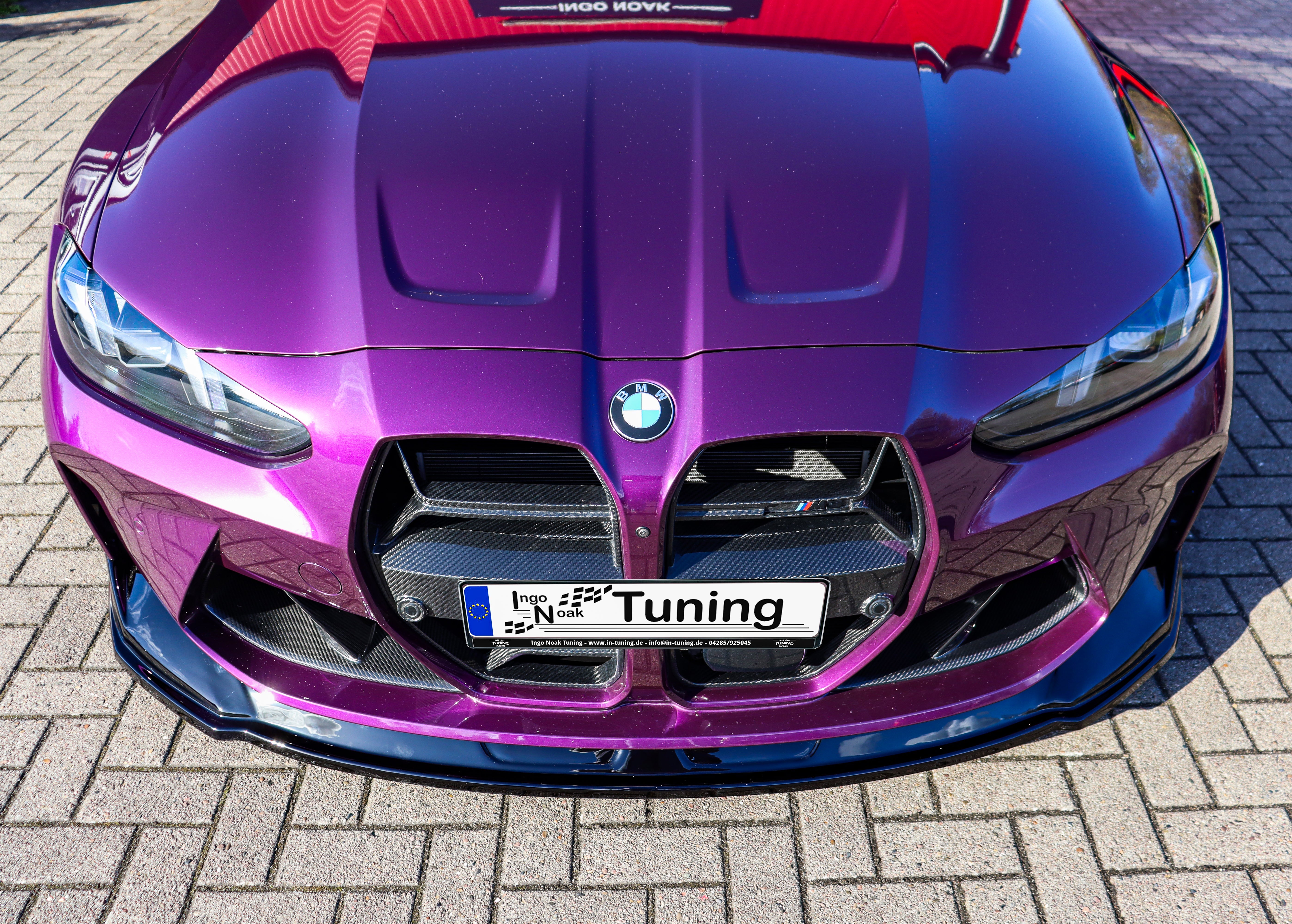 Cup Frontspoilerlippe passend für BMW M4 G82/G83