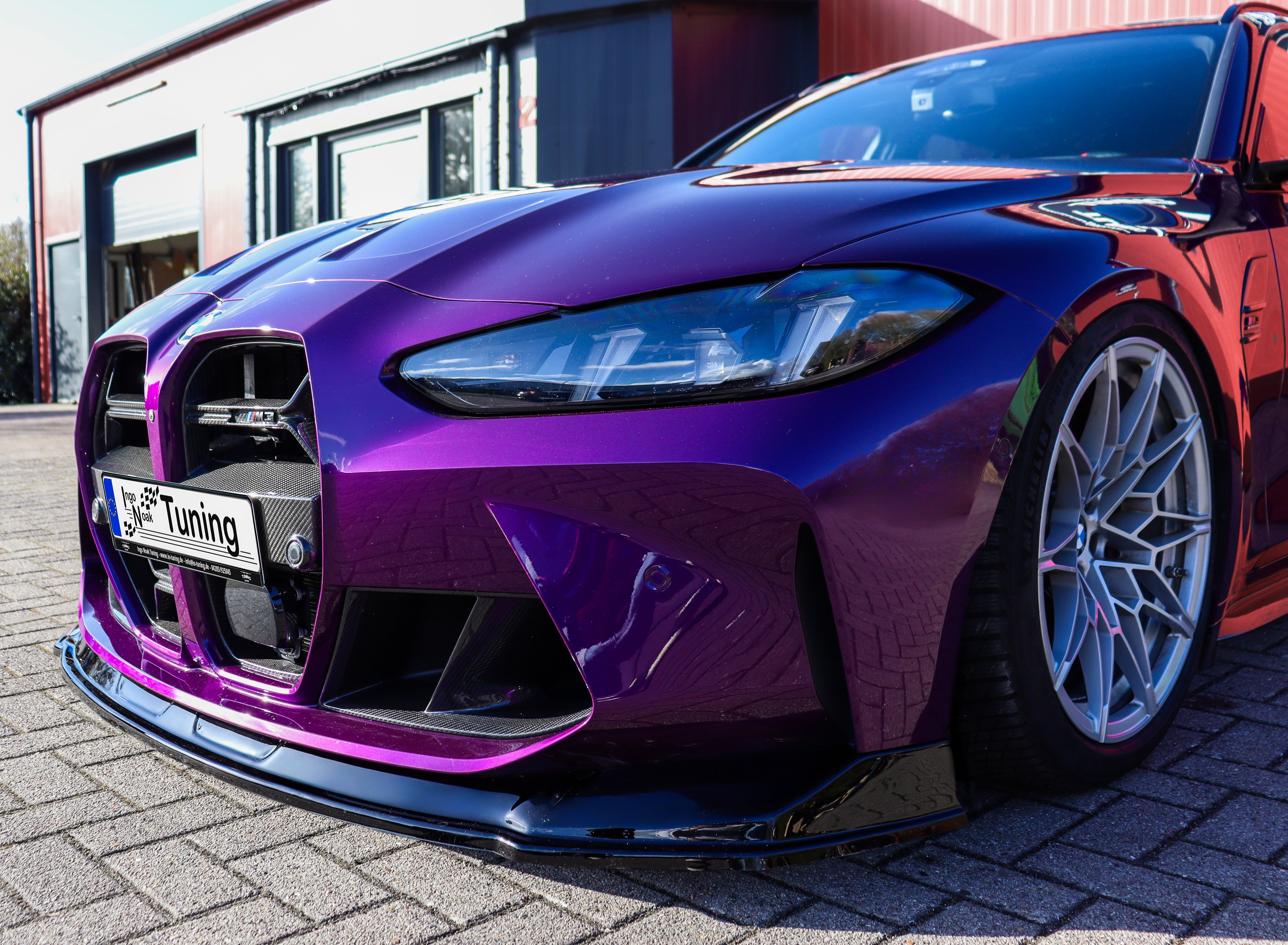 Cup Frontspoilerlippe passend für BMW M3 G80/G81