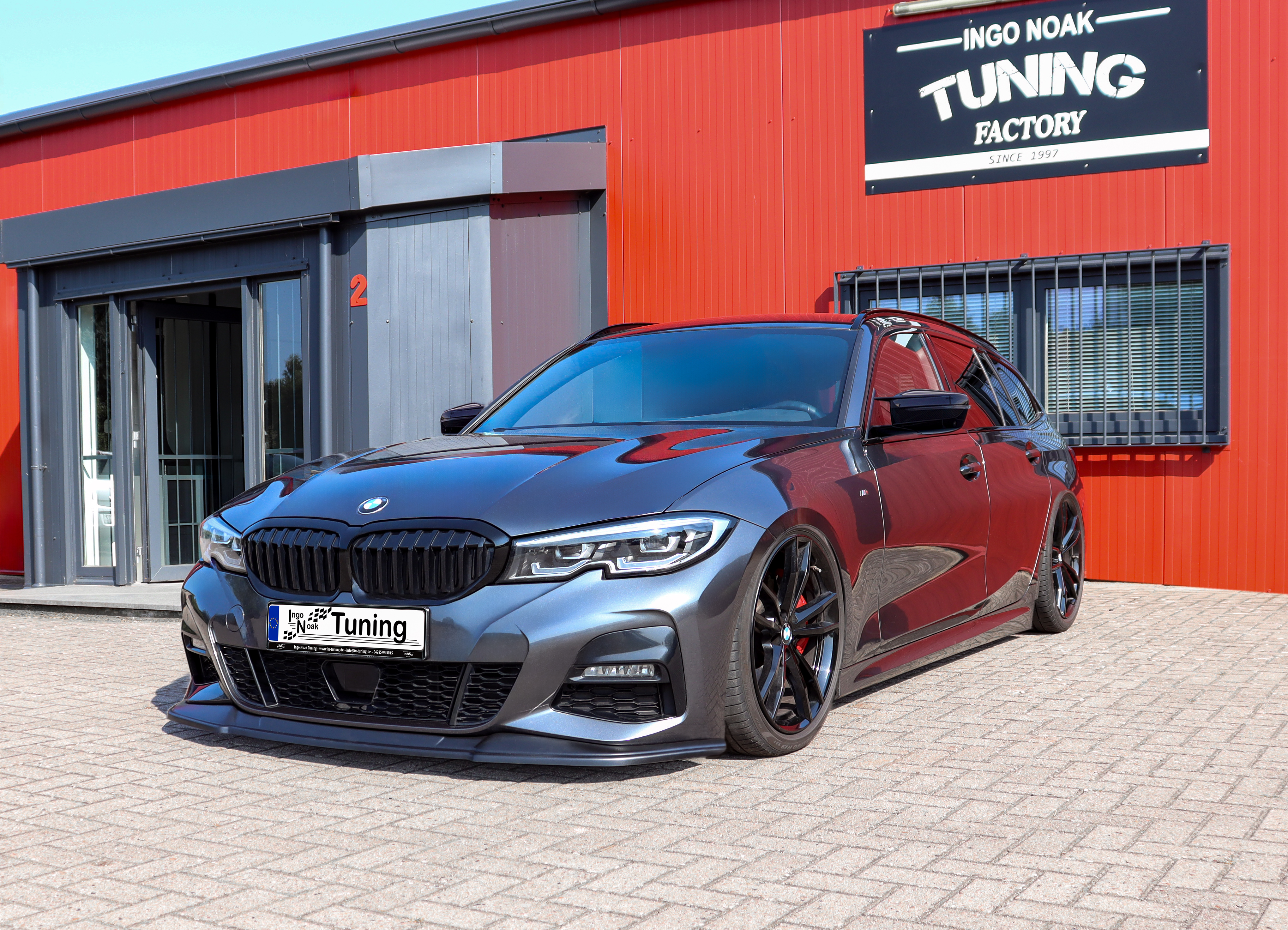 Frontspoiler Cuplippe aus ABS passend für BMW 3er G20 G21 M-Paket