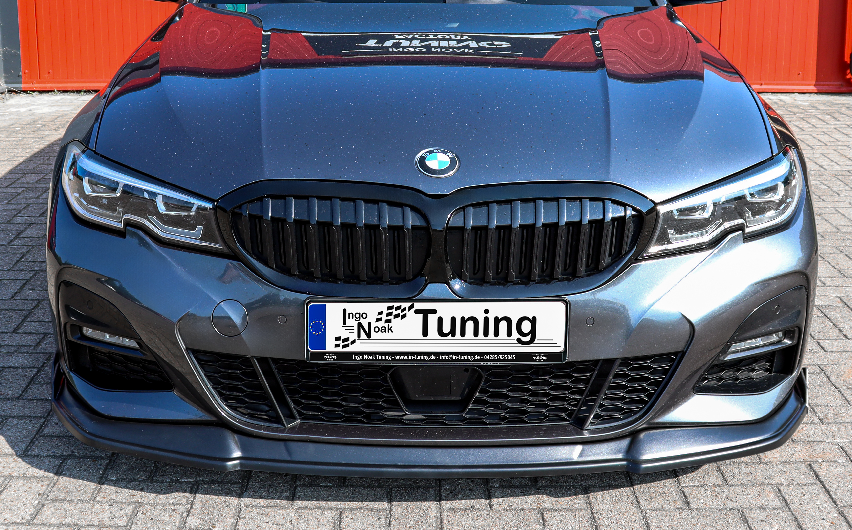Cup Frontspoilerlippe mit Wing passend für BMW 3er G20/21 M340i