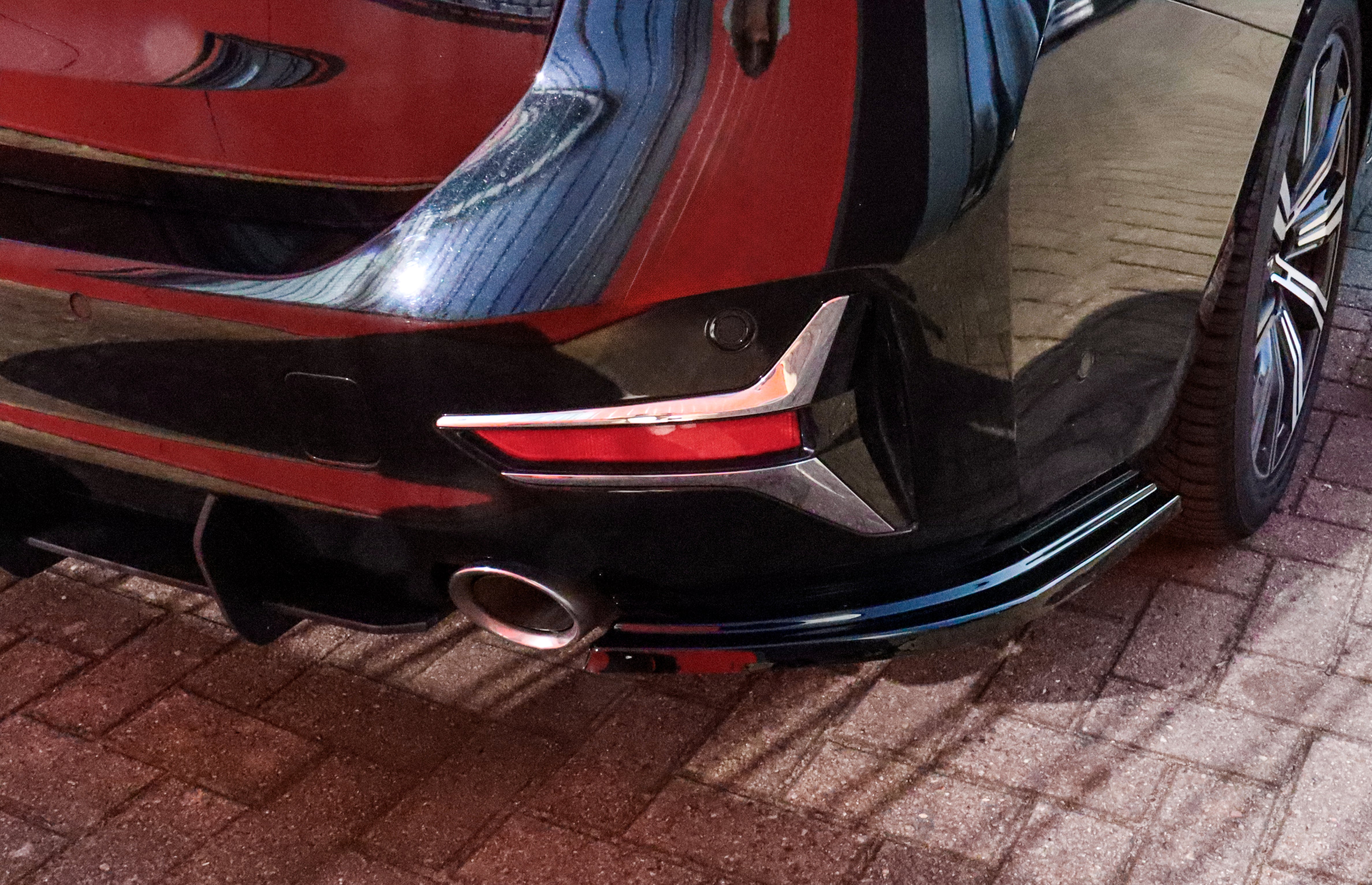 Heckansatz Seitenteile passend für BMW 3er G20/G21 ohne M-Paket nur für Touring