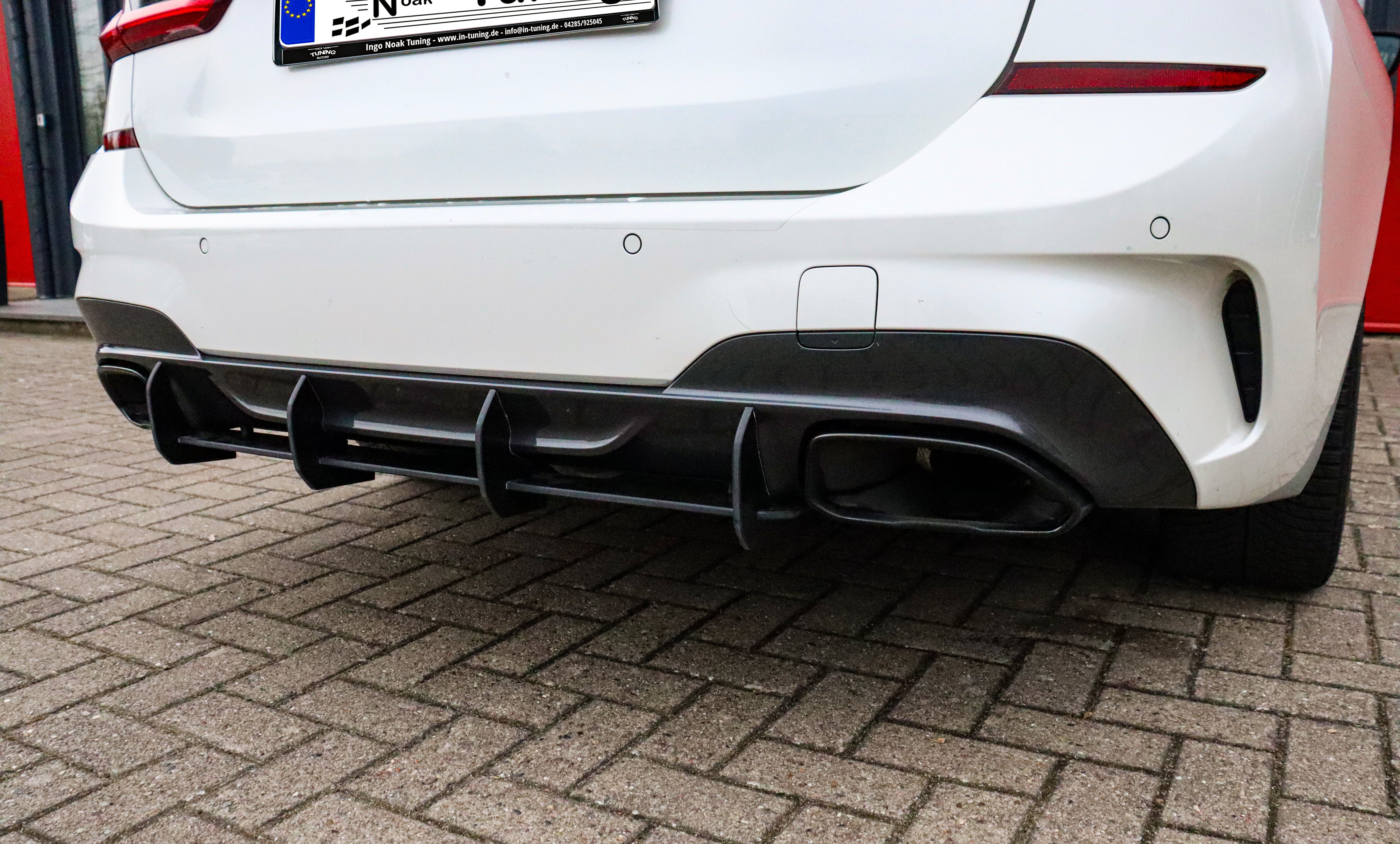 Heckansatz mit Finnen passend für BMW 3er G20/21 M340i