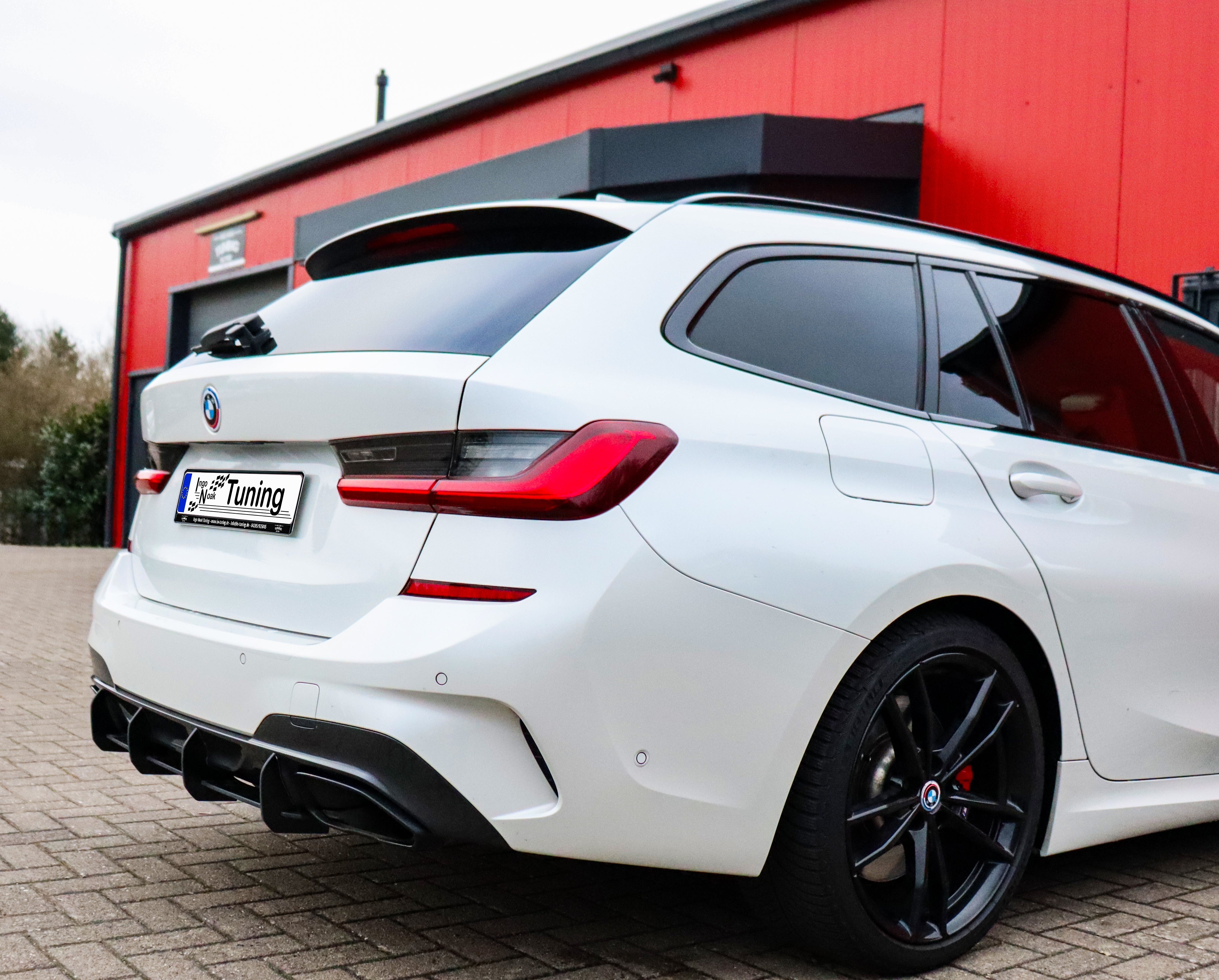 Heckansatz mit Finnen passend für BMW 3er G20/21 M340i