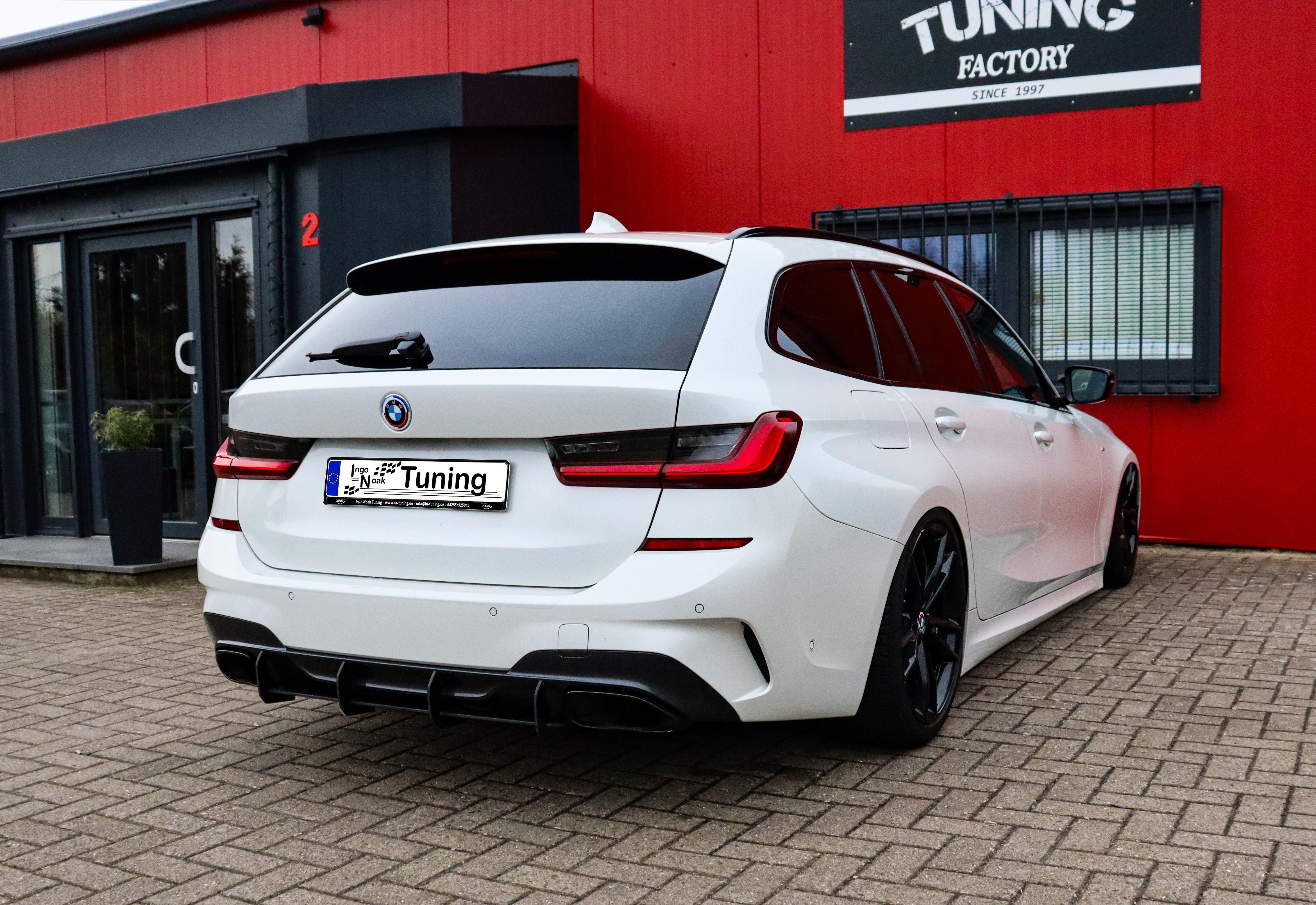 Heckansatz mit Finnen passend für BMW 3er G20/21 M340i