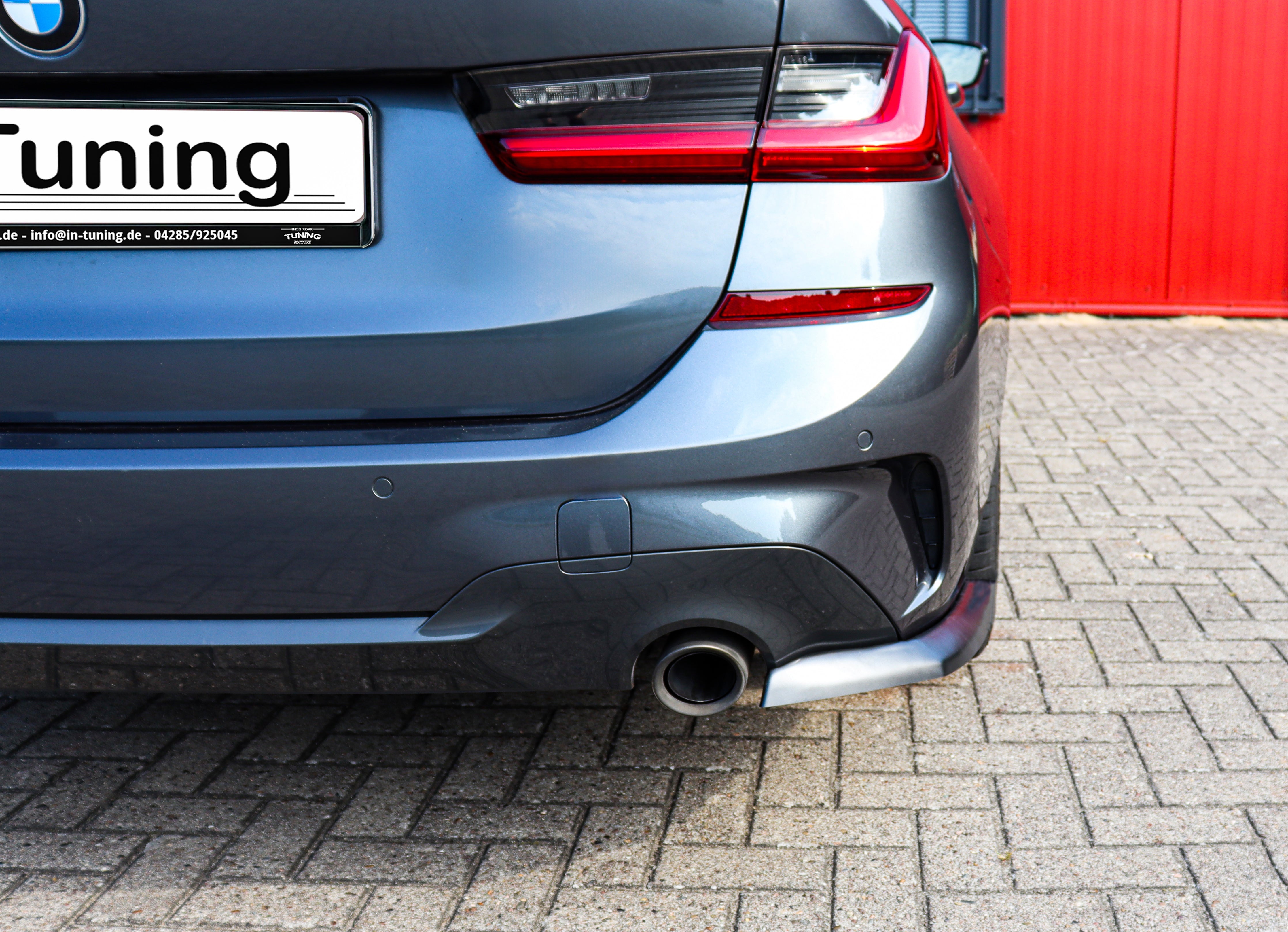 Heckansatz Seitenteile aus ABS passend für BMW 3er G20 G21 M-Paket