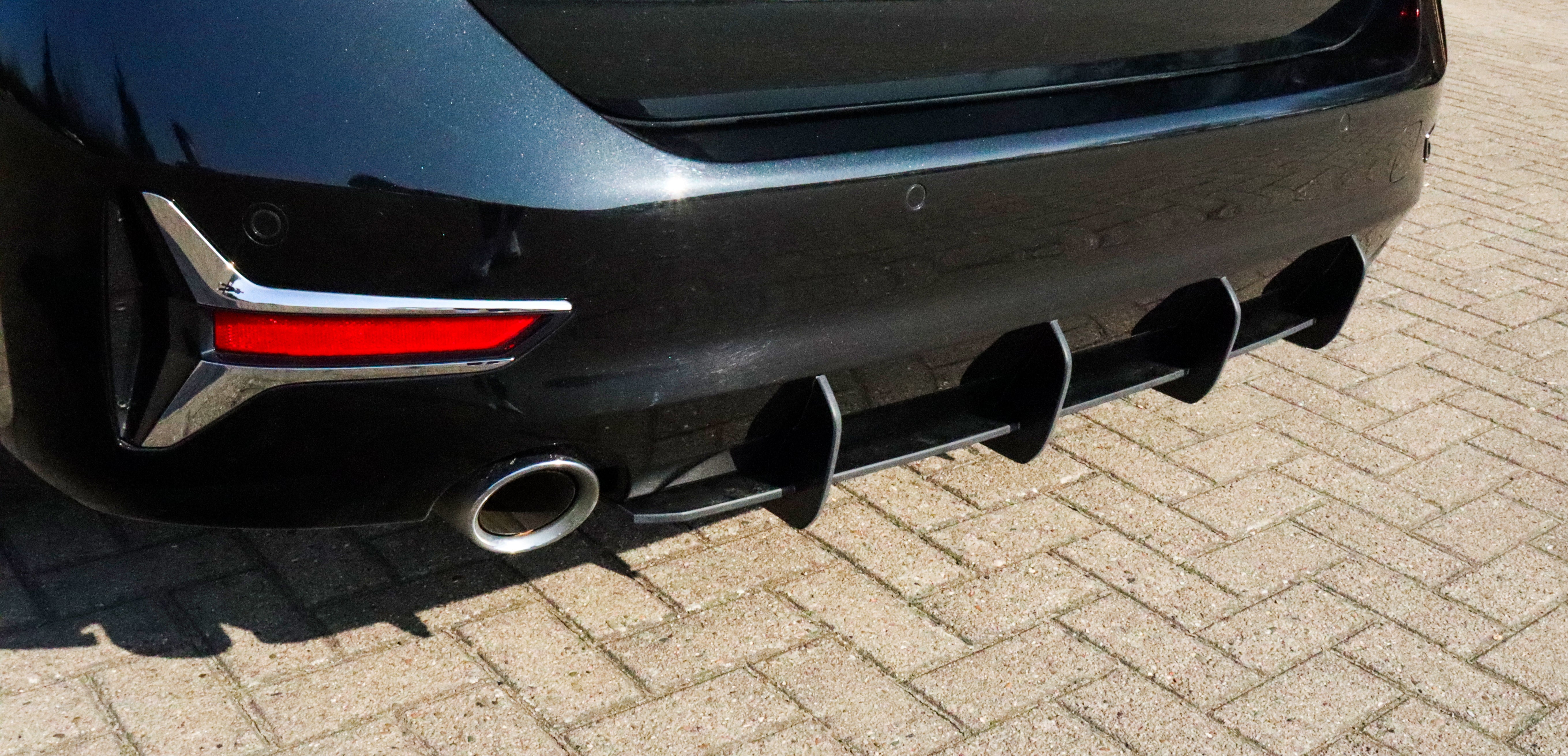 Gefräster Heckansatz passend für BMW 3er G20/G21 ohne M-Paket