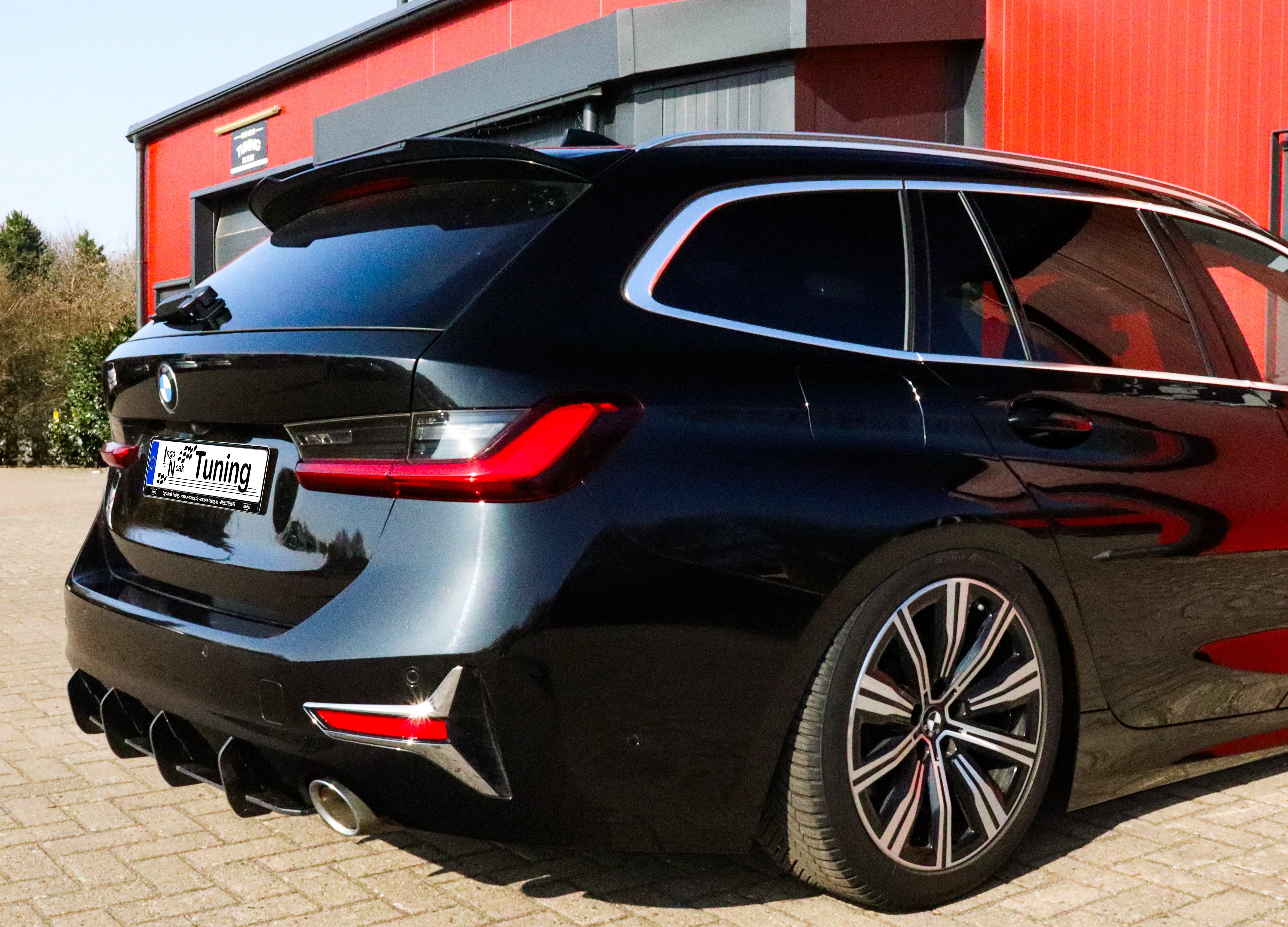 Gefräster Heckansatz passend für BMW 3er G20/G21 ohne M-Paket