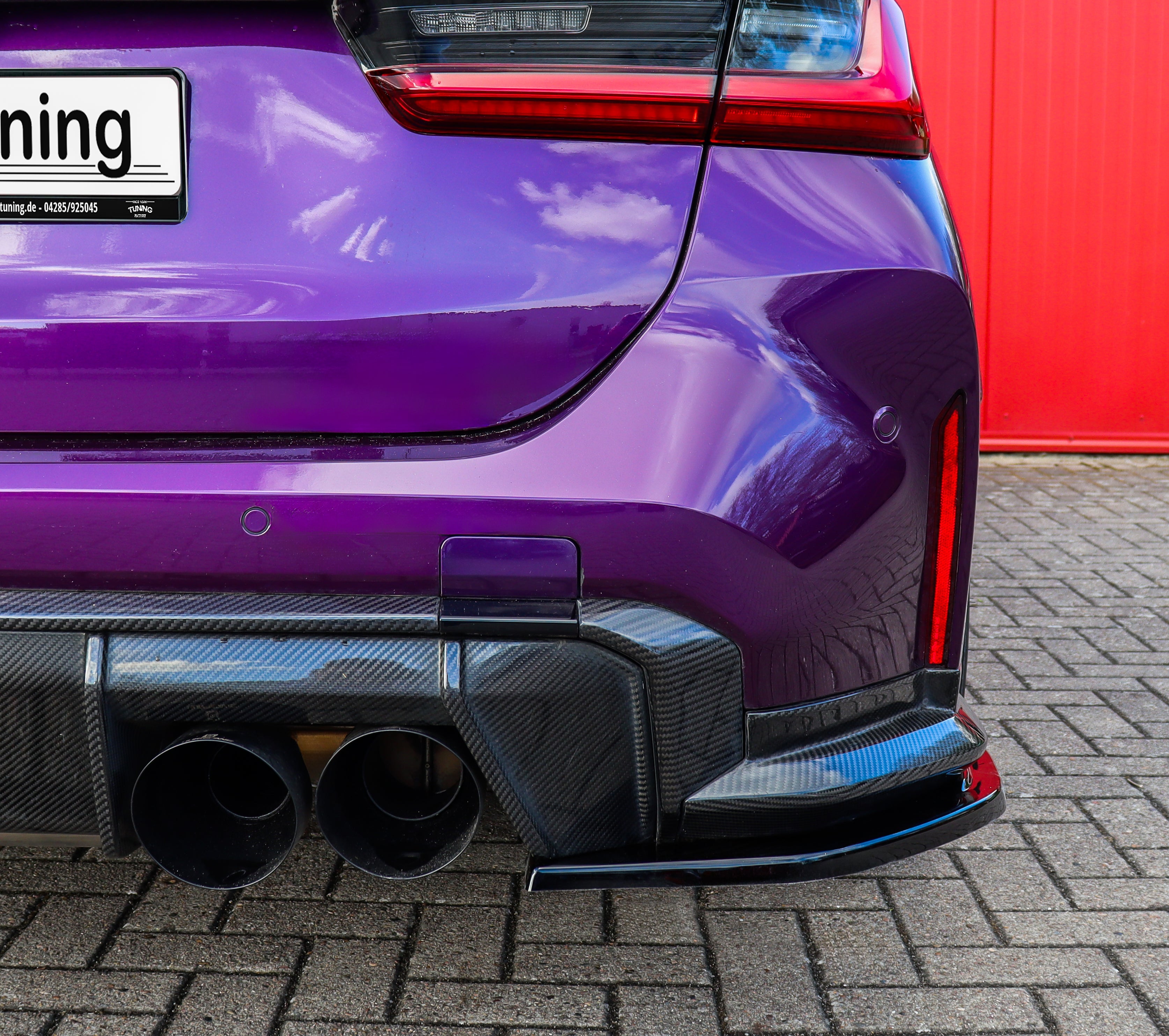 Heckansatz Seitenteile passend für BMW M3 G80/G81