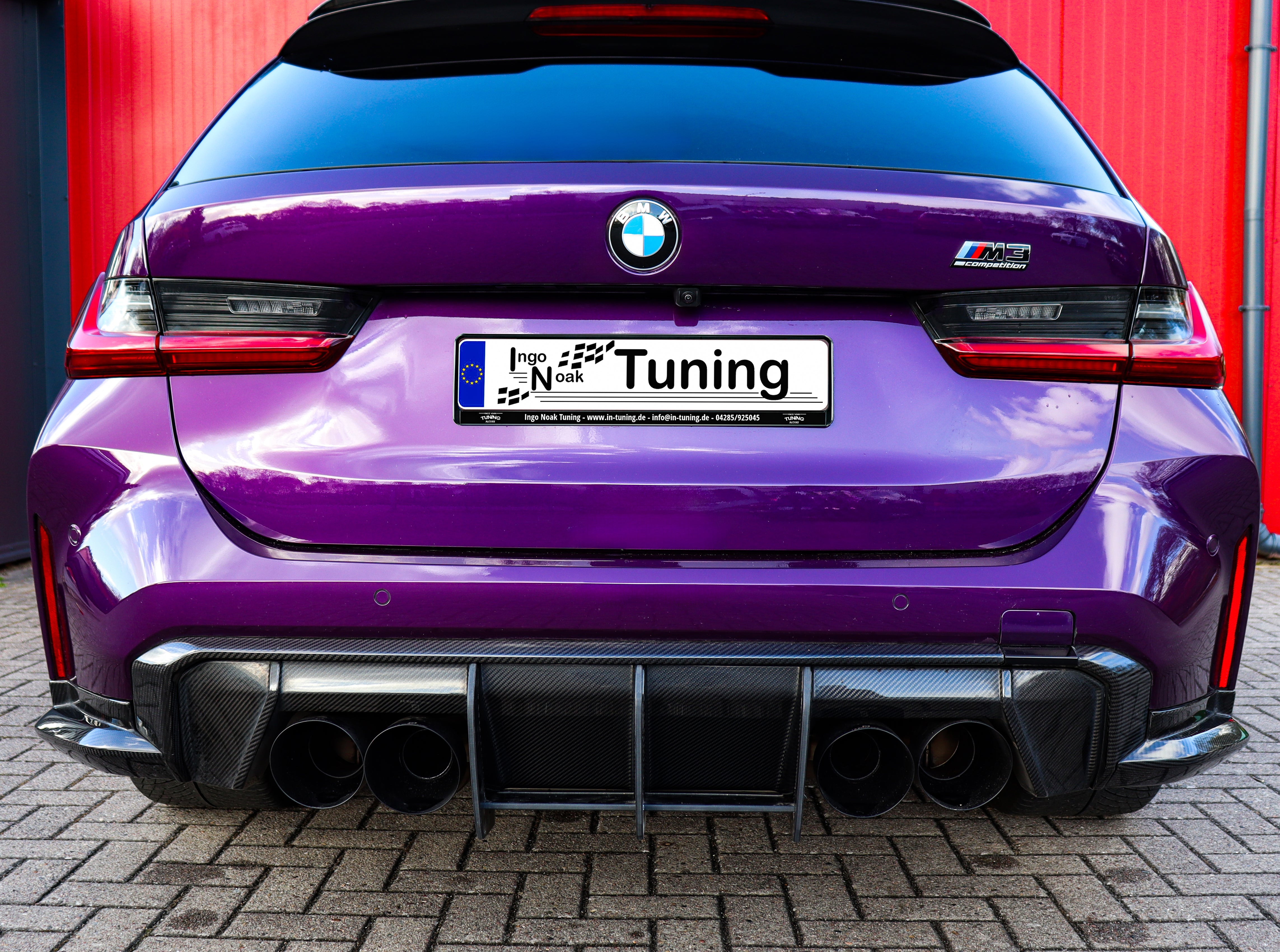 Gefräster Heckansatz passend für BMW M3 G80/G81