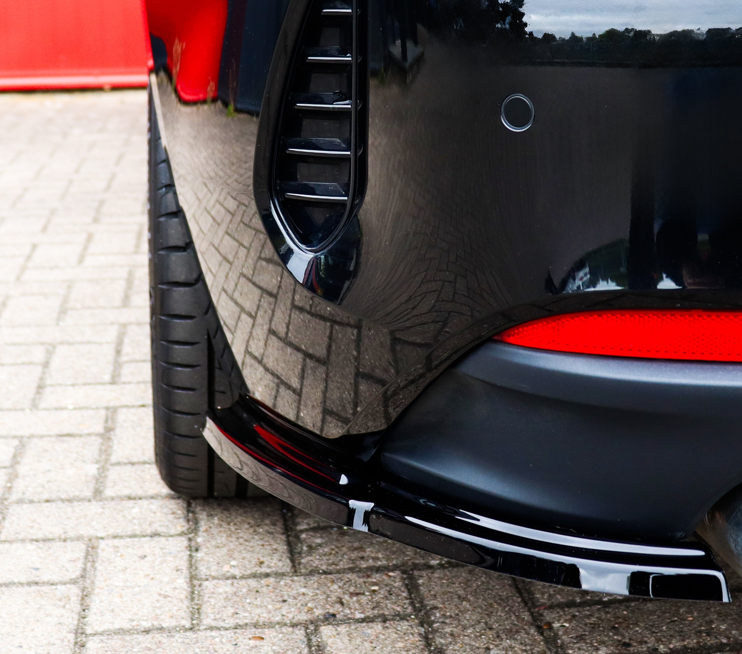 Heckansatz Seitenteile passend für BMW 4er G22/G23 ohne M-Paket