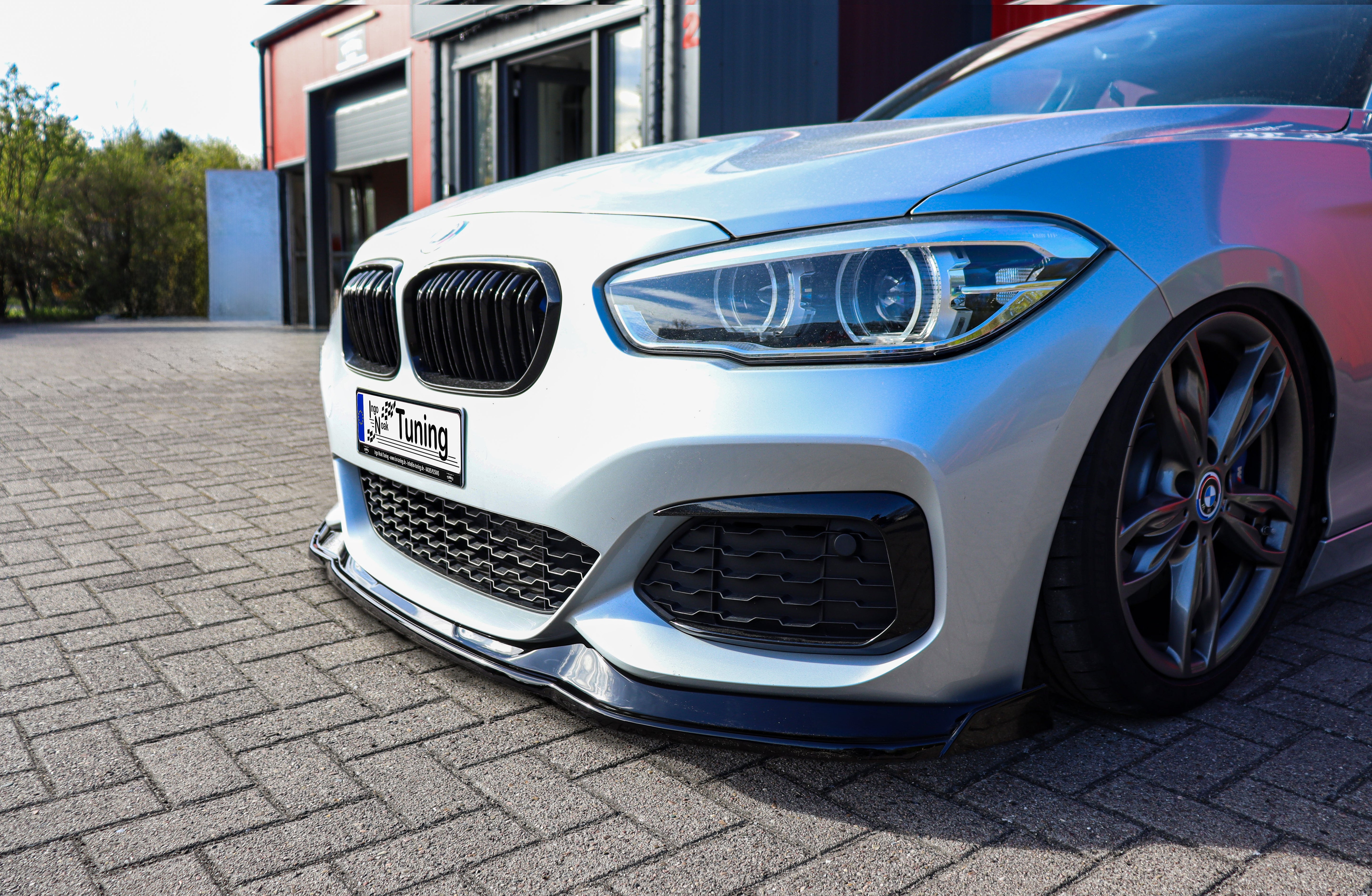 Cup Frontspoilerlippe mit Wing passend für BMW 1er F20 M-140i