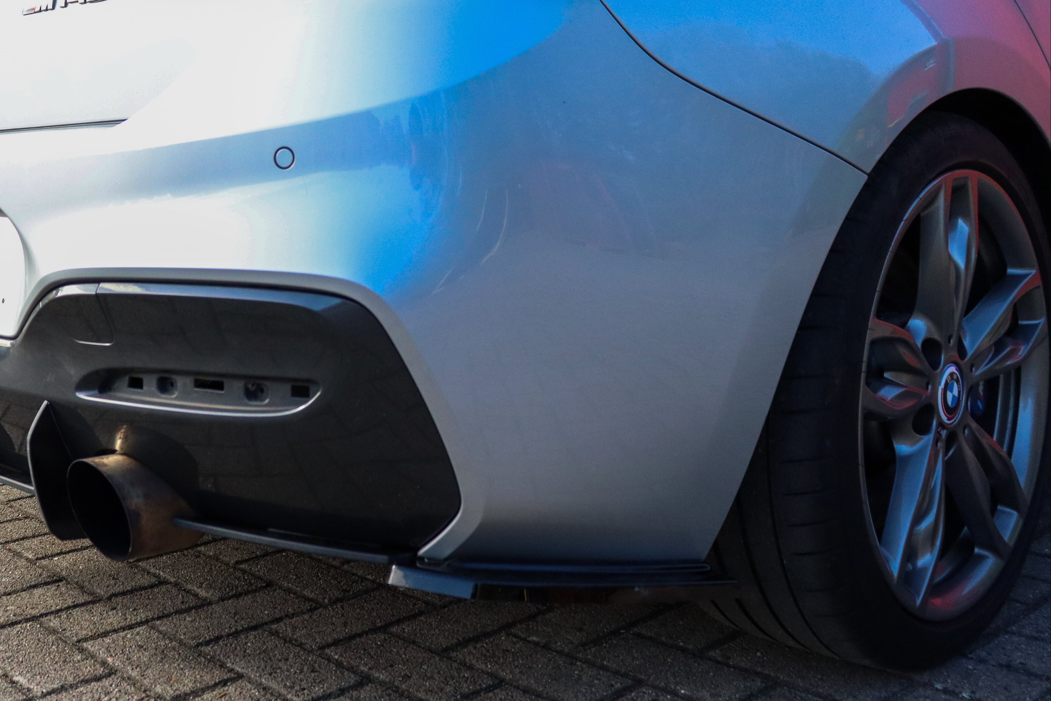 Heckansatz Seitenteile passend für BMW 1er F20 M-140i