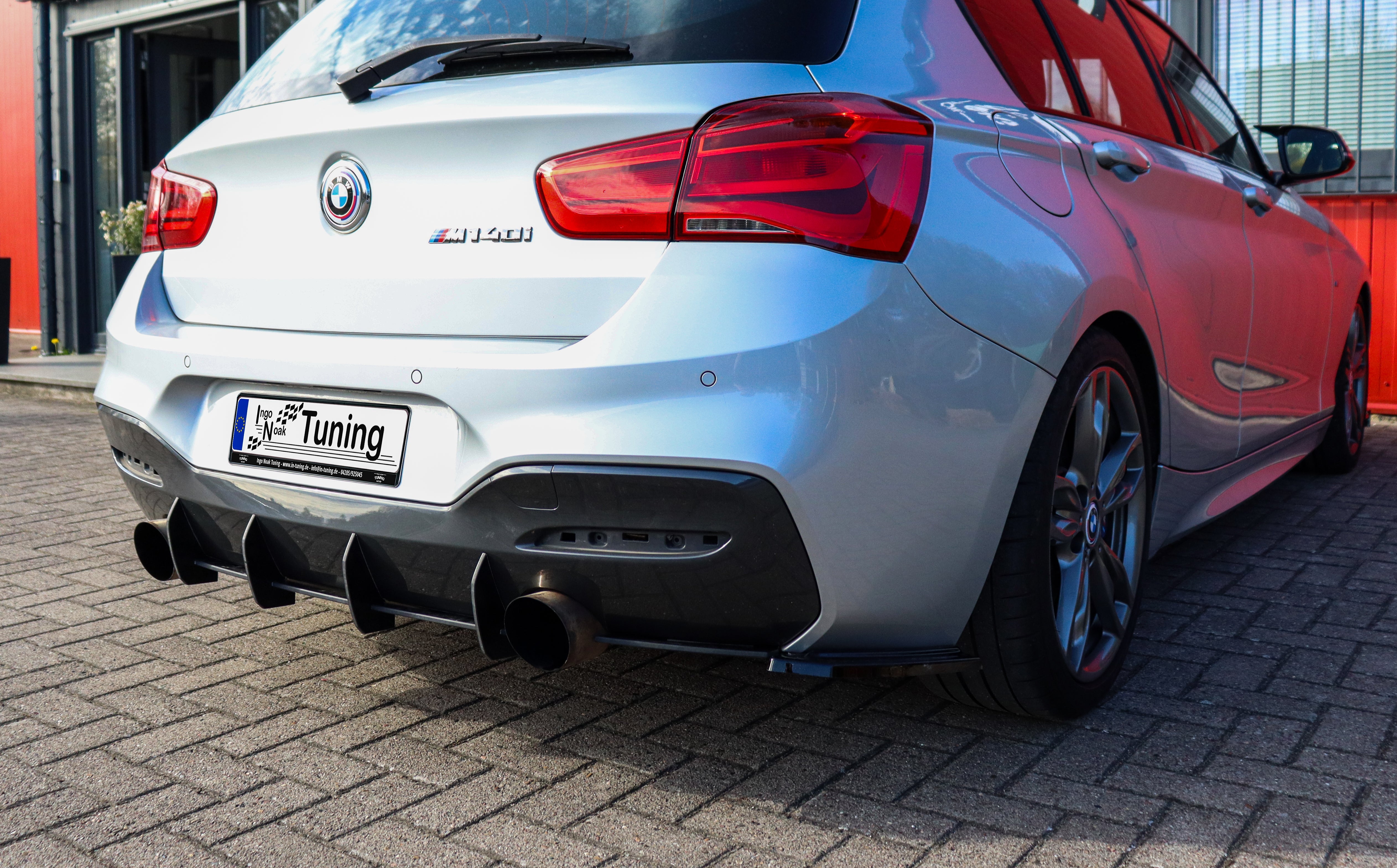 Gefräster Heckansatz passend für BMW 1er F20 M-140i