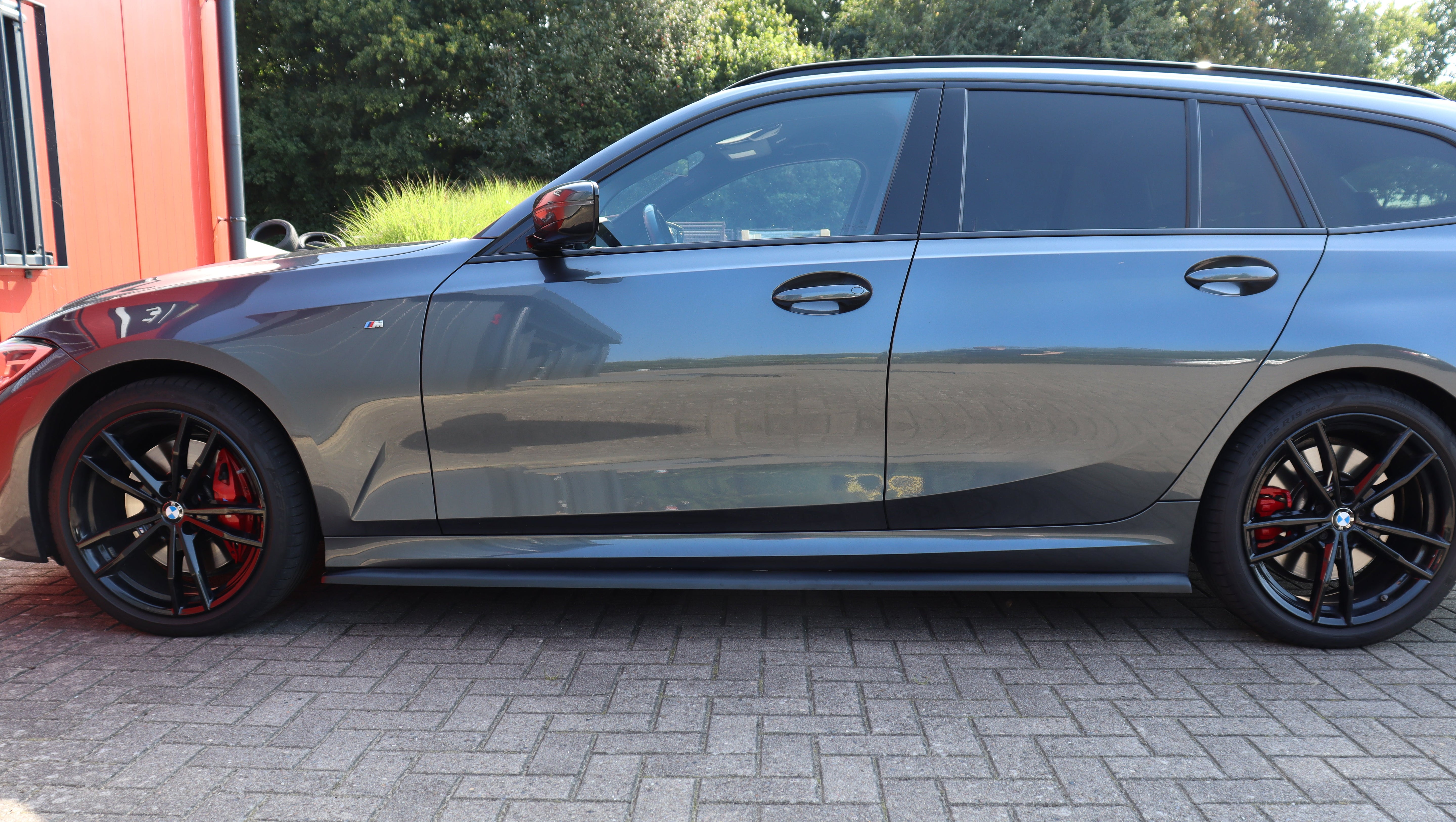 Seitenschweller aus ABS passend für BMW 3er G20 G21 M-340i