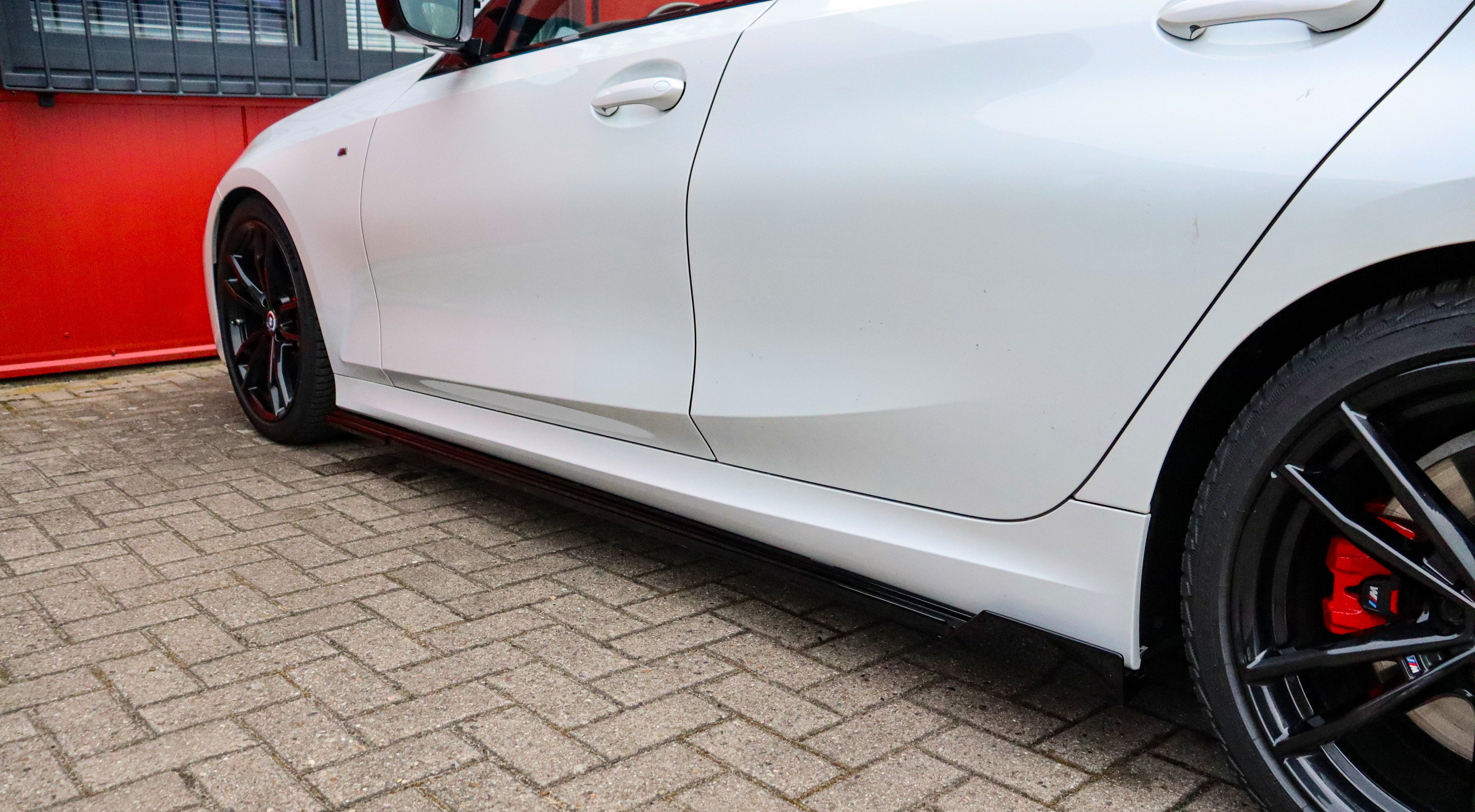 Seitenschweller mit Wing hinten aus ABS passend für BMW 3er G20/21 M340i