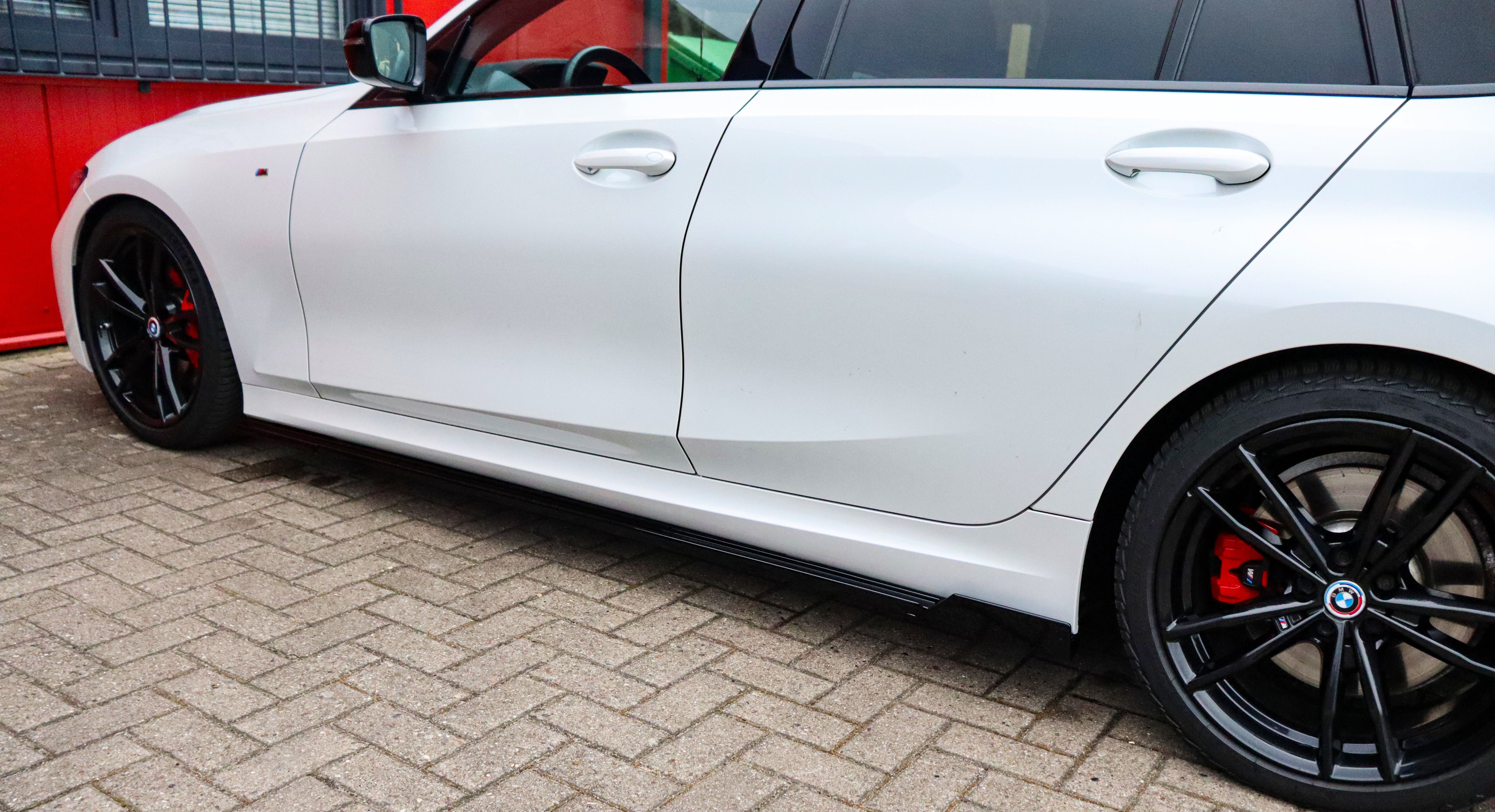 Seitenschweller mit Wing hinten aus ABS passend für BMW 3er G20/21 M340i