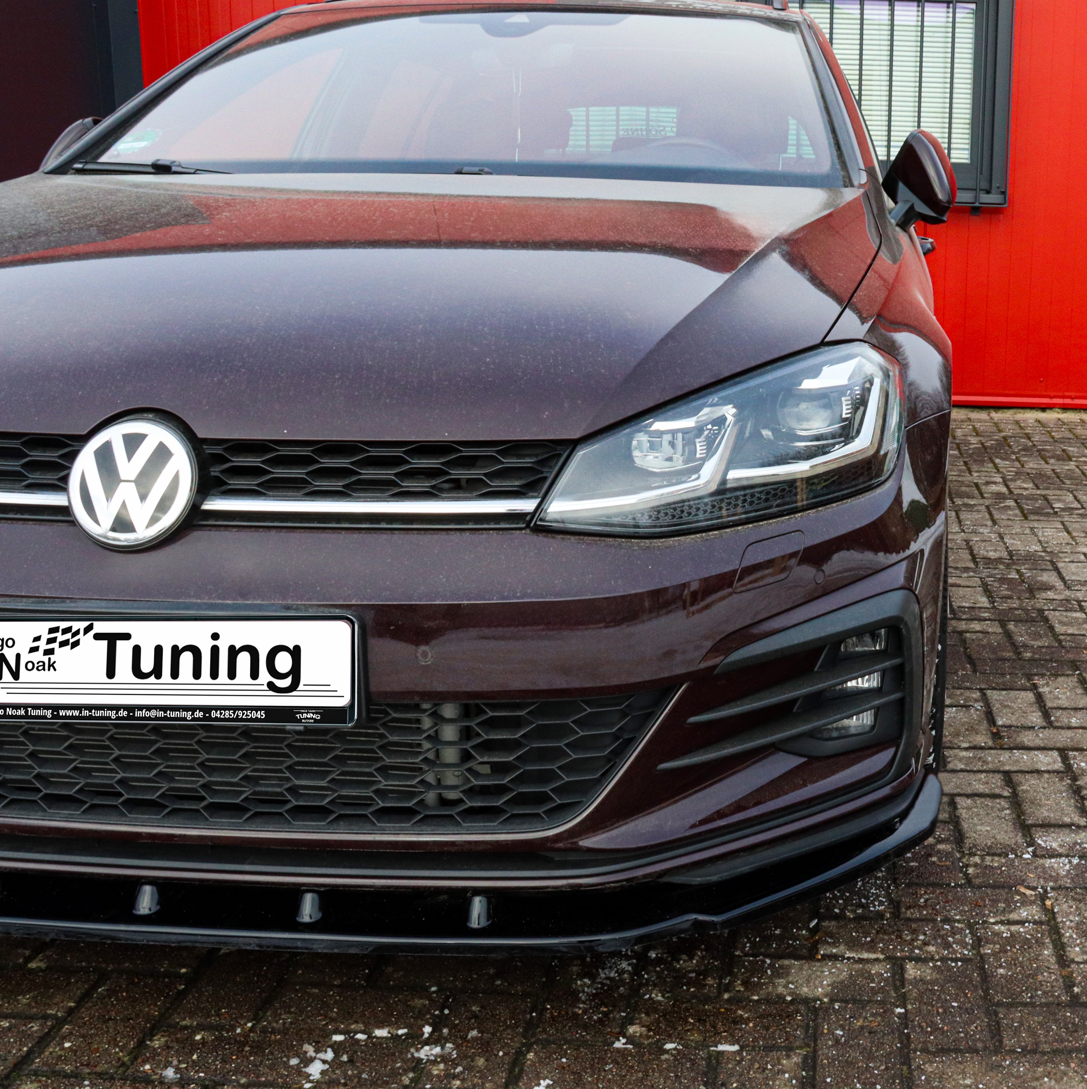 Cup Frontspoilerlippe passend für VW Golf 7 GTD Variant Facelift