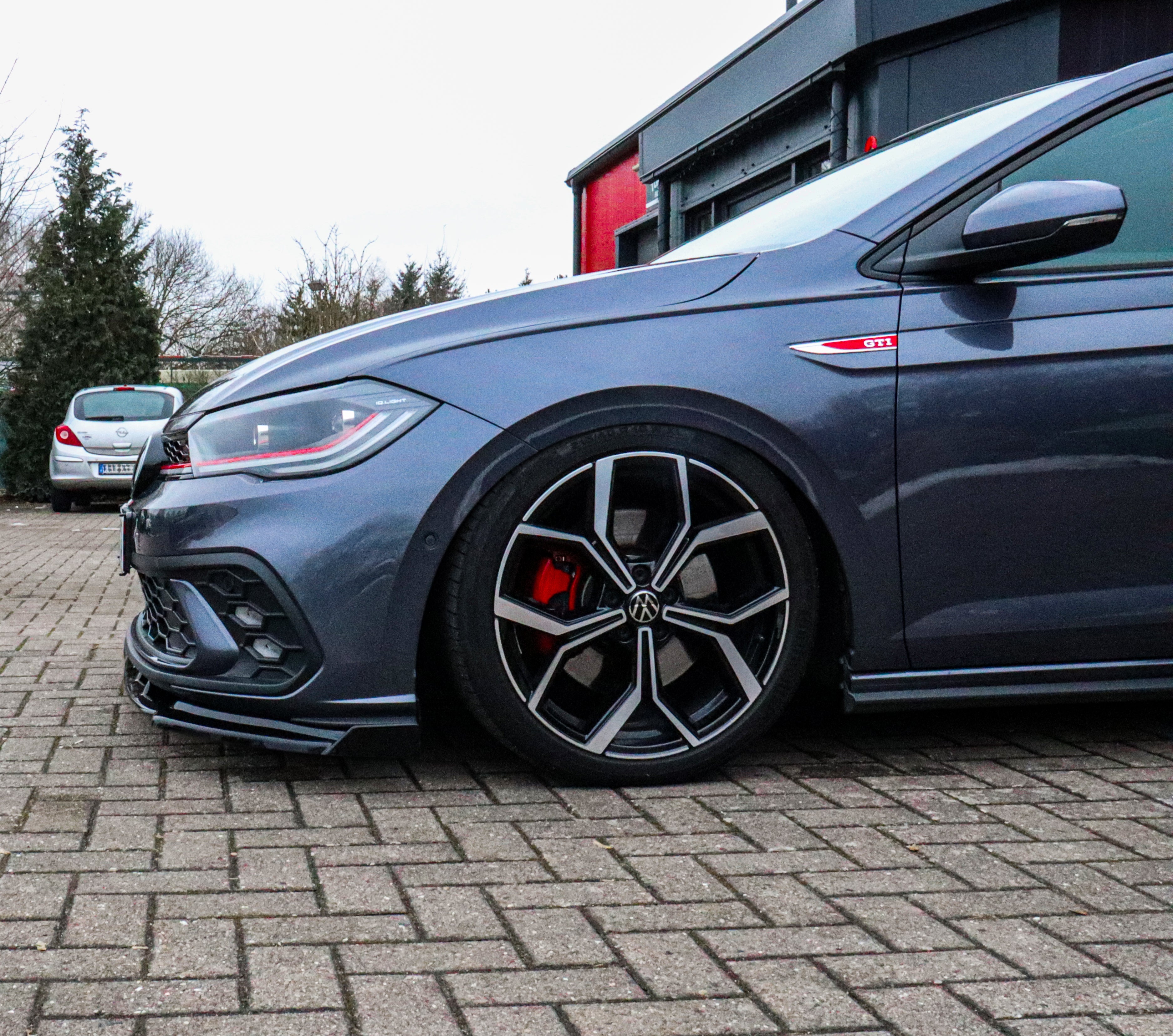 Spoilerschwert Cuplippe mit Wings passend für VW Polo 6 GTI 2G Facelift