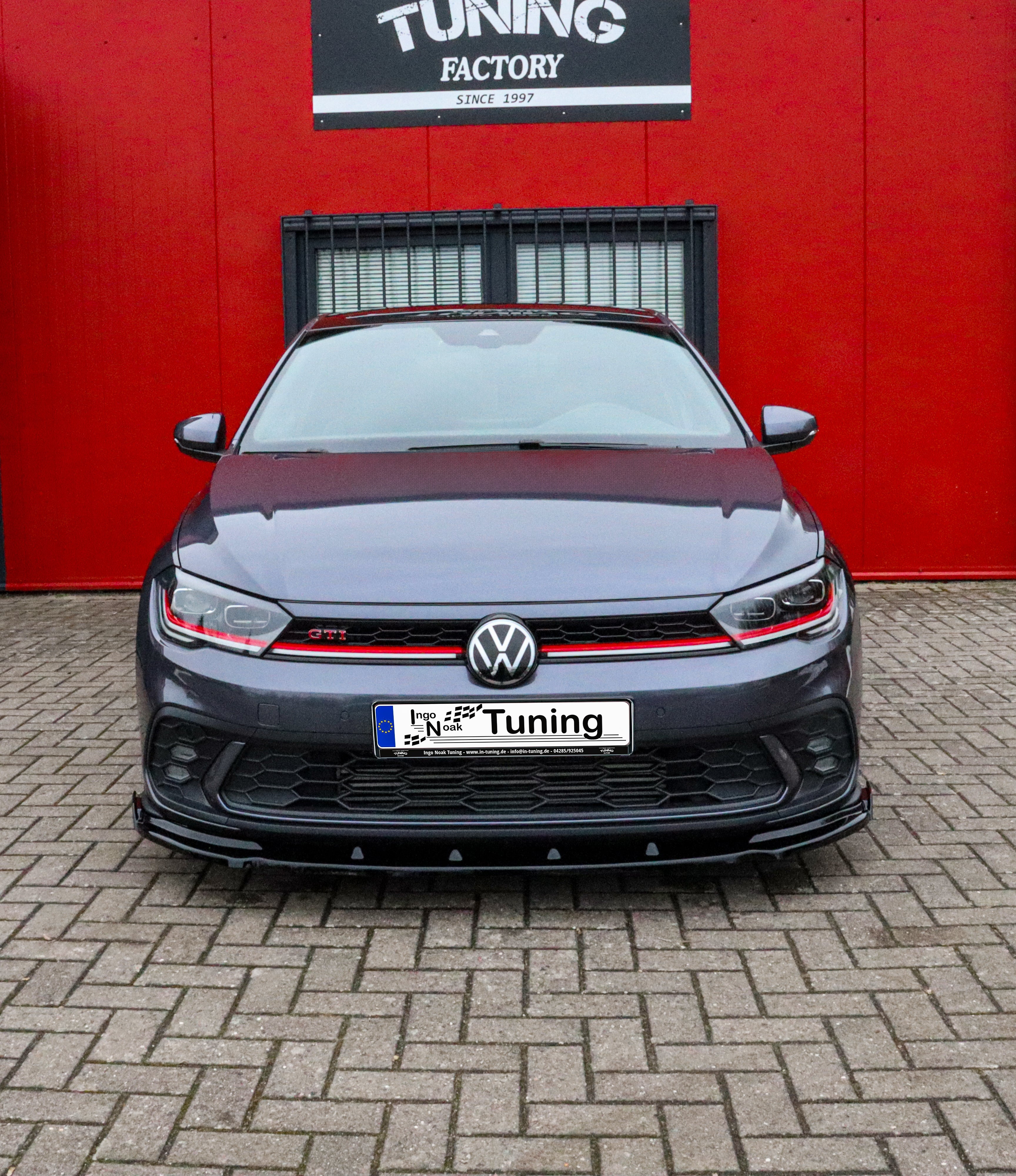 Spoilerschwert Cuplippe mit Wings passend für VW Polo 6 GTI 2G Facelift