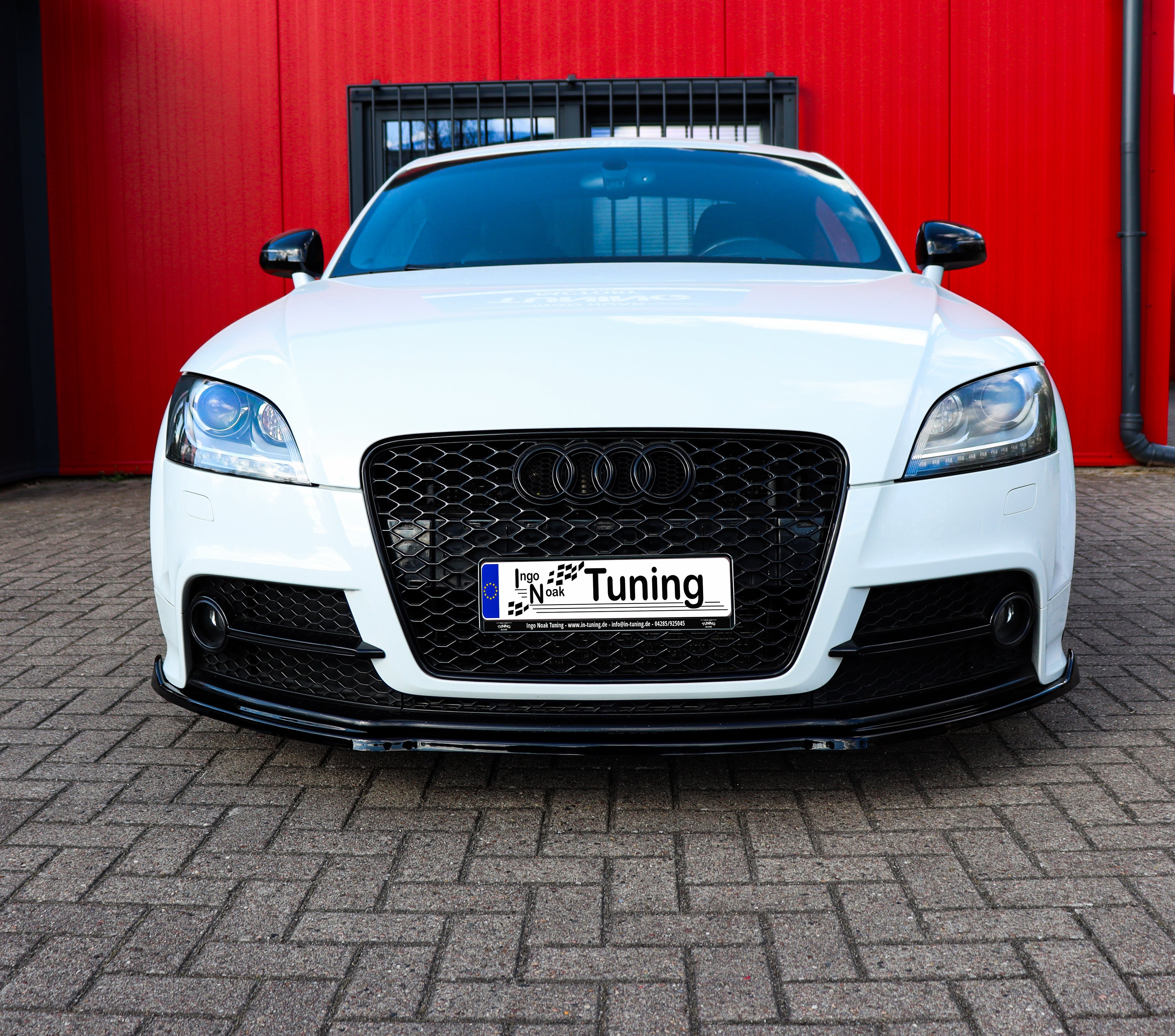 Cup Frontspoilerlippe passend für Audi TT 8J mit S-Line Competition