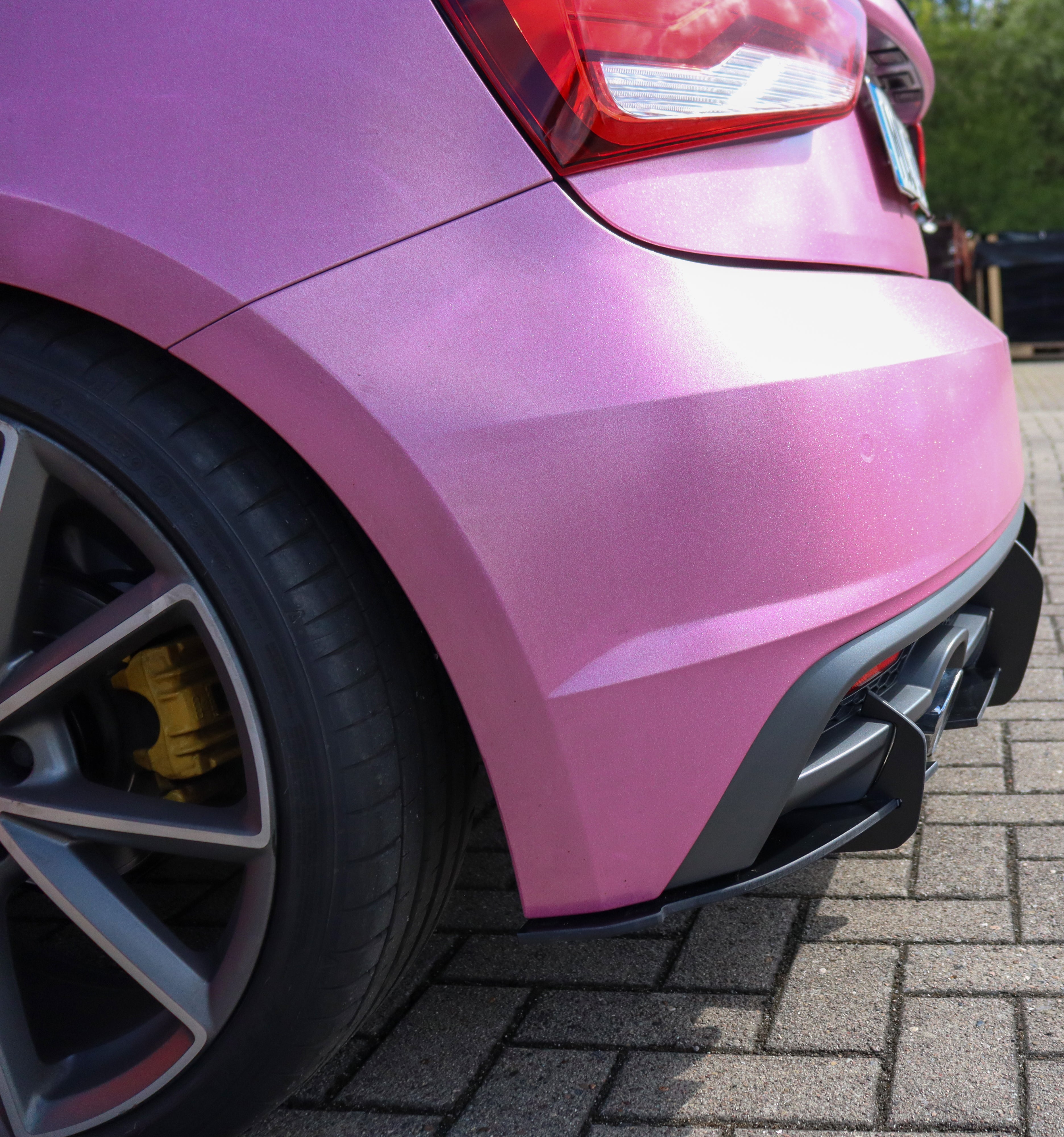 Gefräster Heckansatz passend für Audi A1 8X S-Line