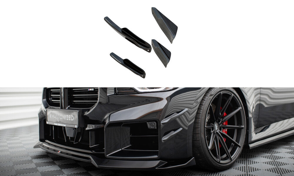 Canards Vorne Stoßstangenflügel für BMW M2 G87 - Aerowerk.