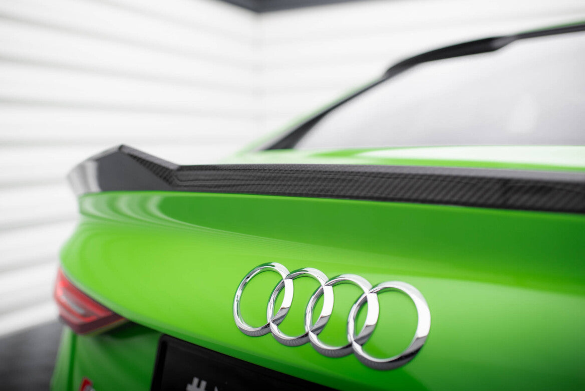 Carbon Fiber Heckklappenspoiler für Audi RS3 Limousine 8Y - Aerowerk.