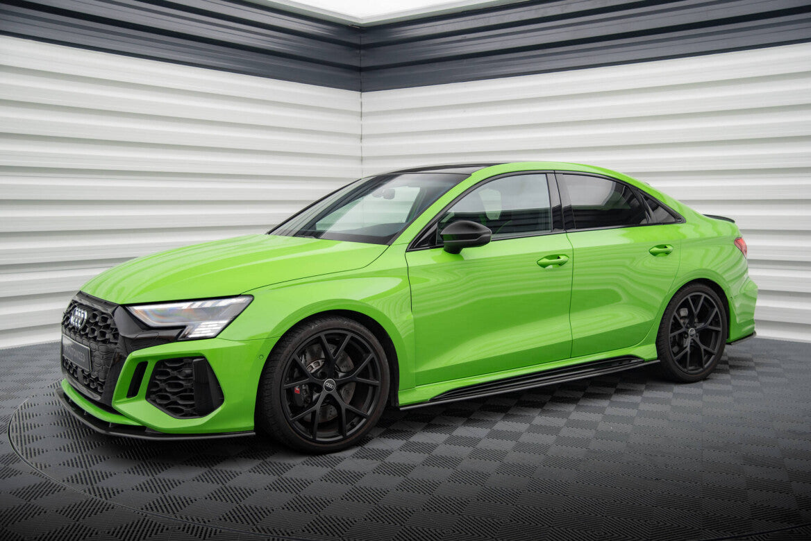 Carbon Fiber Seitenschweller für Audi RS3 Limousine 8Y - Aerowerk.